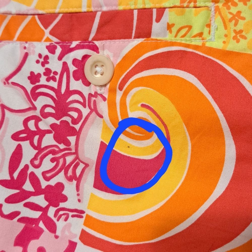 Lilly Pulitzer Lilly Pulitzer Colorful Floral Trouser Capri Pants 90's Siz Size 25" / US 0 / IT 36 - 6 Thumbnail