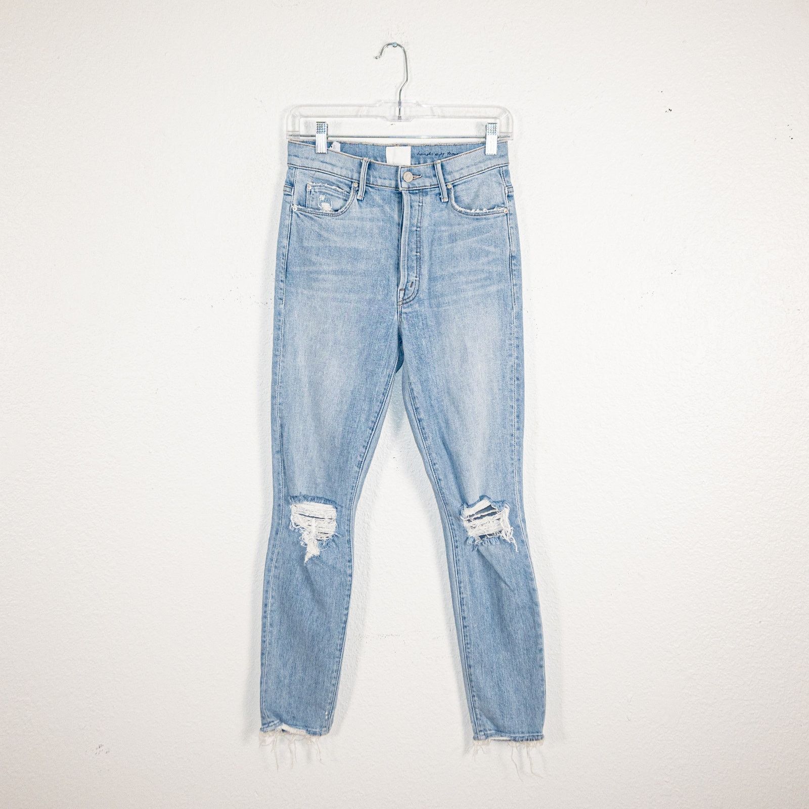 MOTHER MOTHER x Miranda Easy Does it Jeans rip knee size 26 Size 26" / US 2 / IT 38 - 10 Thumbnail
