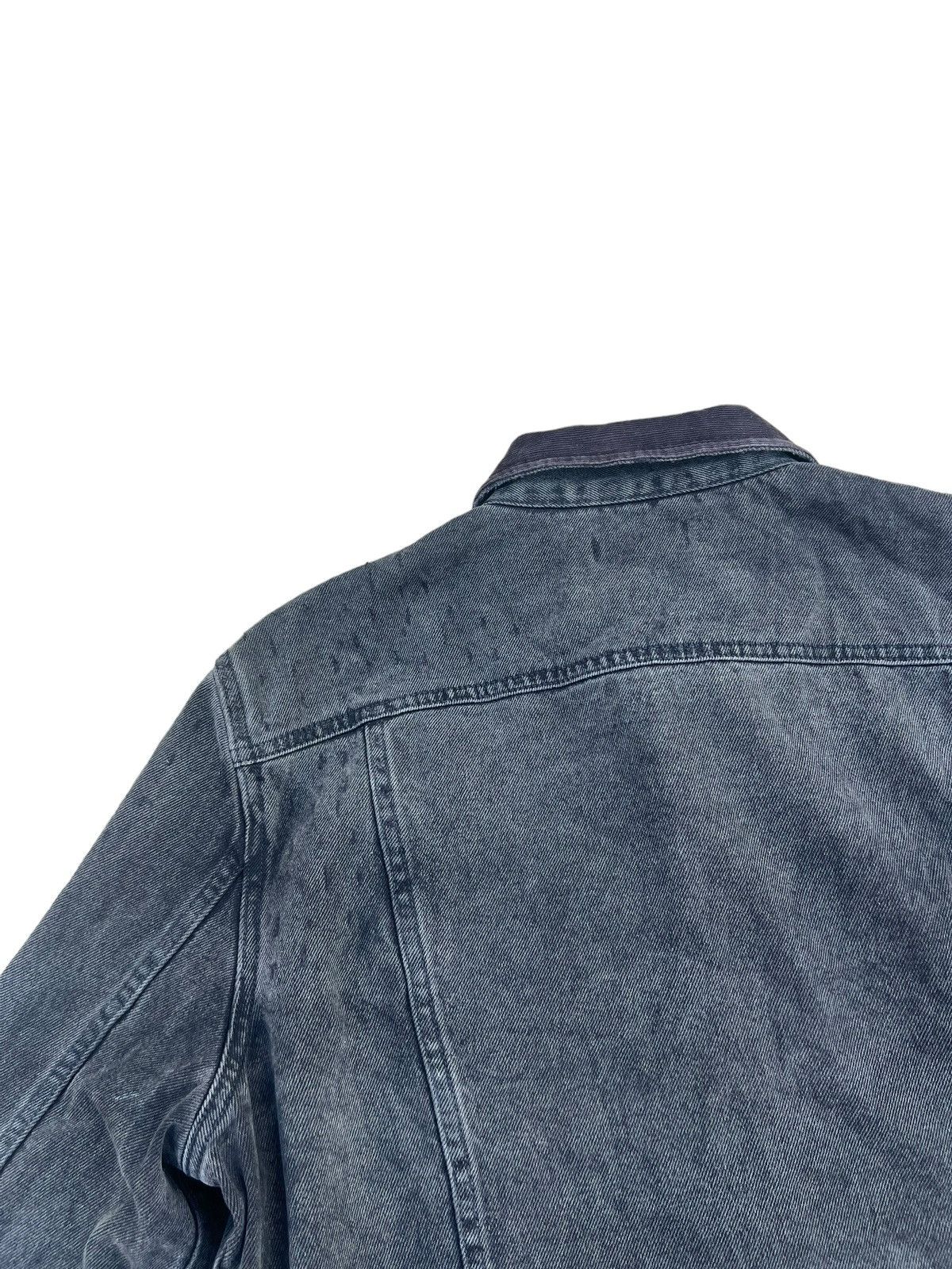Allsaints AllSaints MJ051M Distressed Baton Denim Jacket Size US L / EU 52-54 / 3 - 14 Thumbnail