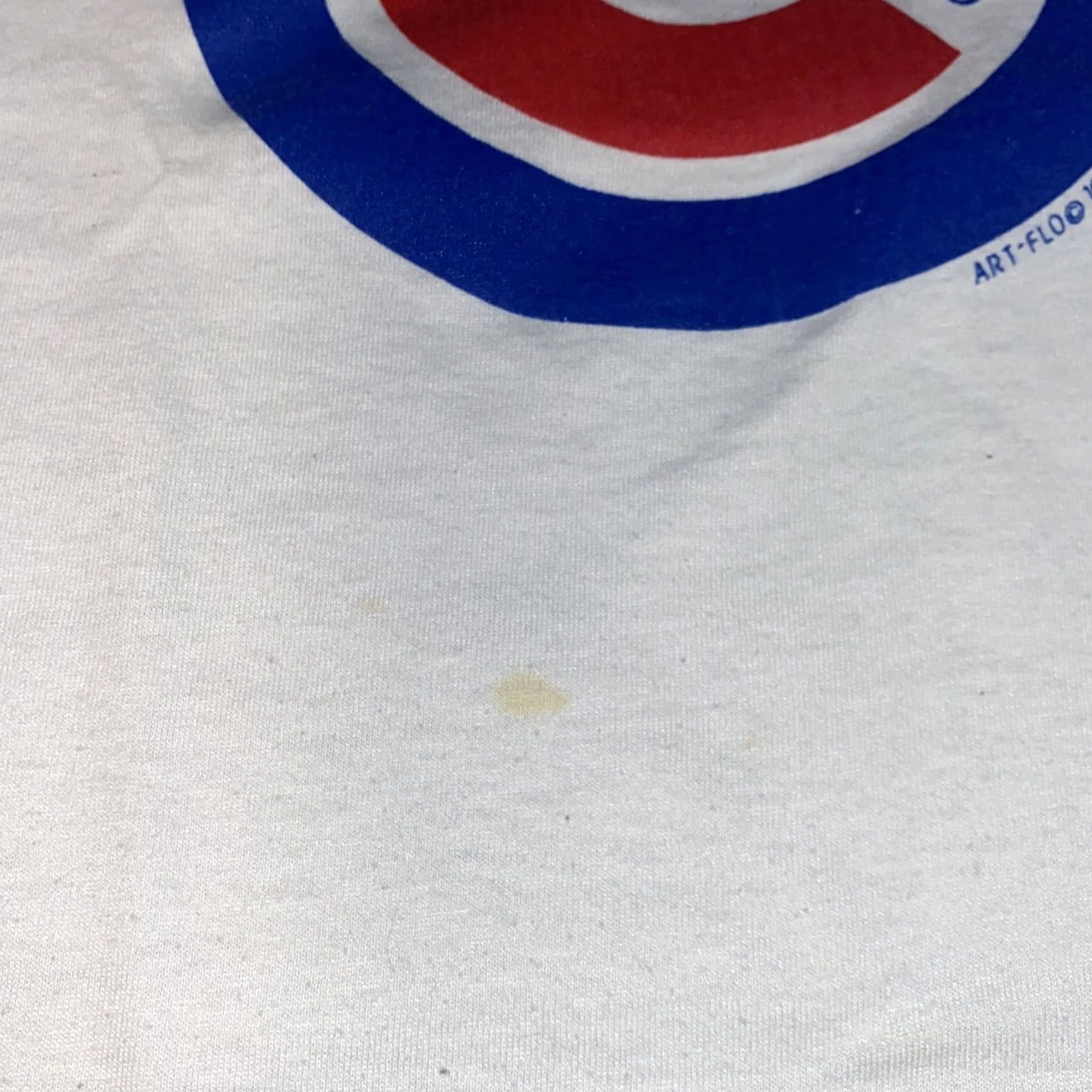 Vintage VINTAGE Cubs tee Screen Stars Best Made in USA L Men White USA 1992 Rare Shirt Size US L / EU 52-54 / 3 - 4 Thumbnail