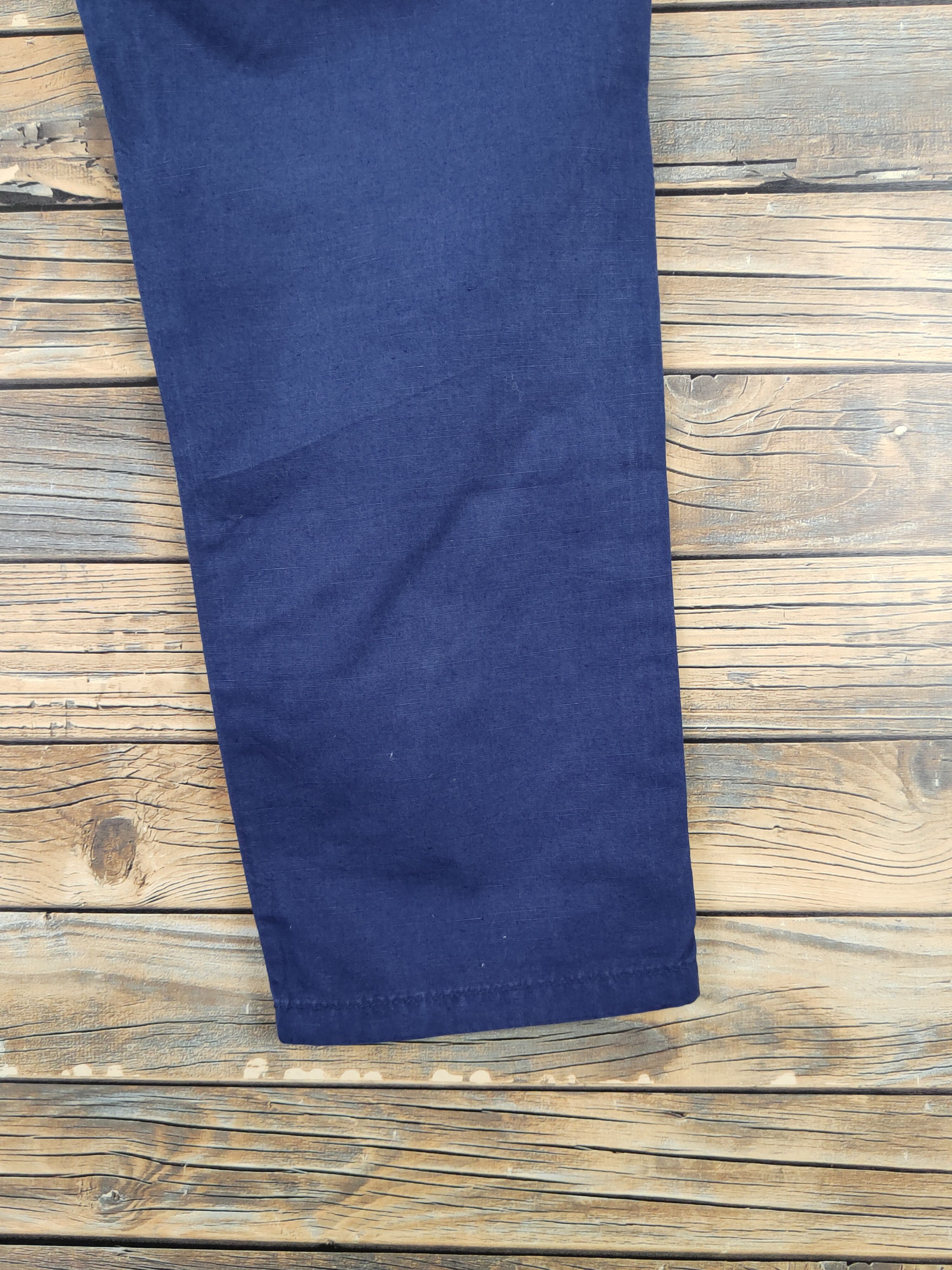 R.Newbold R.Newbold Blue Multipocket Tactical Cargo Pants #W1842 Size US 31 - 11 Thumbnail