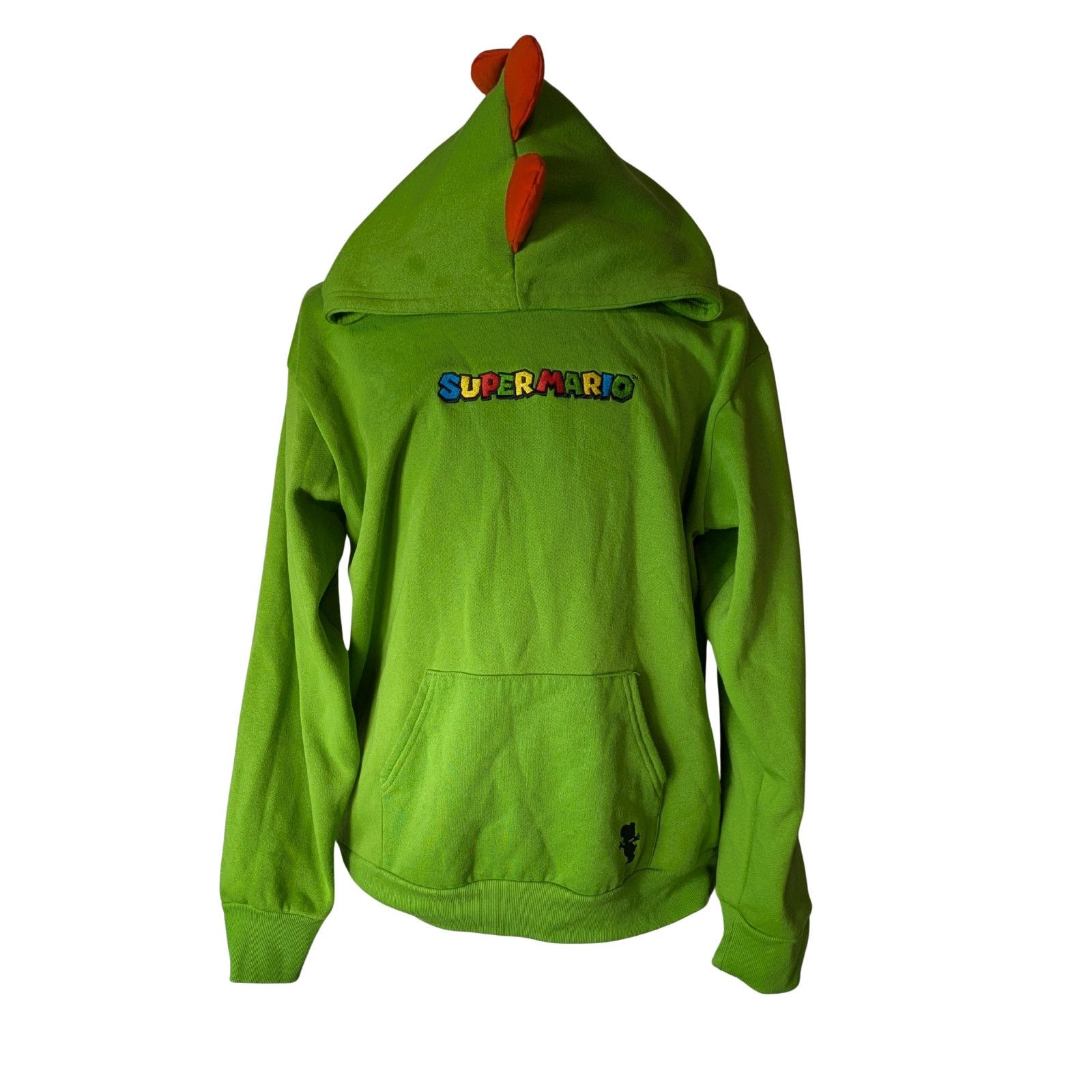 Unknown London SUPER MARIO Yoshi Costume Hoodie Mario Brand Size LL USED Size US L / EU 52-54 / 3 - 1 Thumbnail