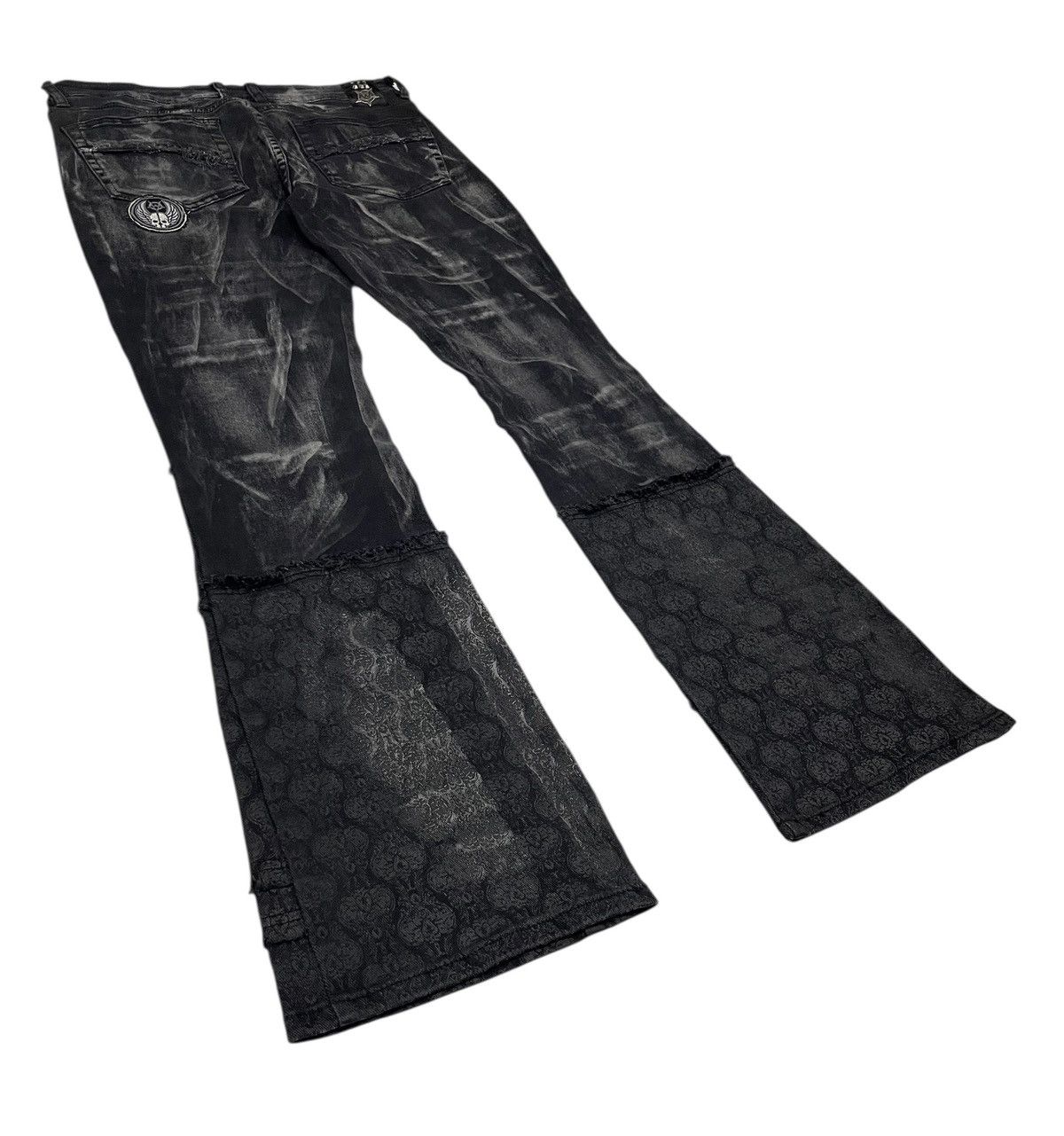 If Six Was Nine Wornstar Nightfall Flare Jeans Hysteric Glamour Style Size US 32 / EU 48 - 7 Thumbnail