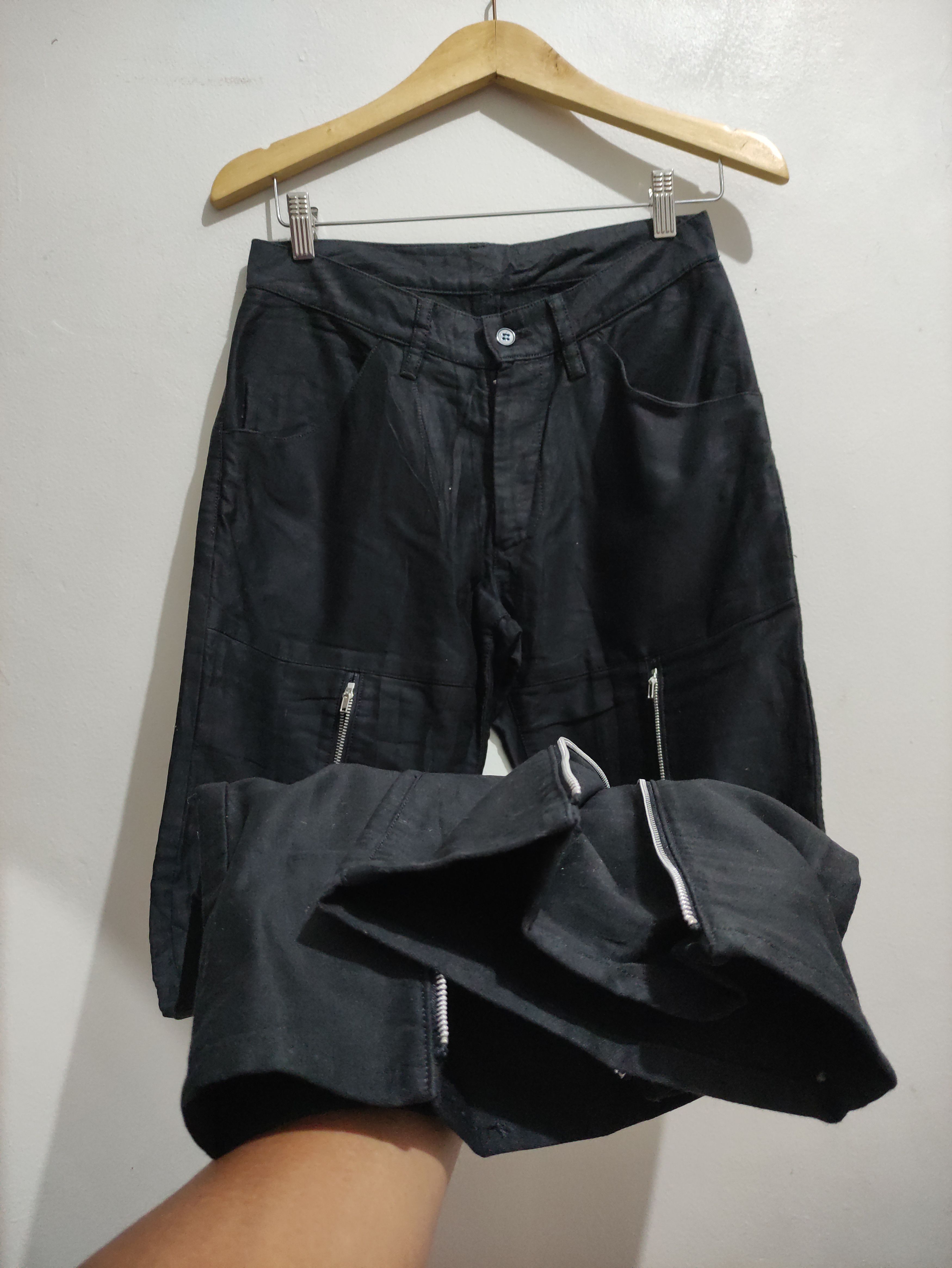 Japanese Brand Japanese Archive Mossimo Zipper Trousers Black Opium style Size US 30 / EU 46 - 8 Thumbnail