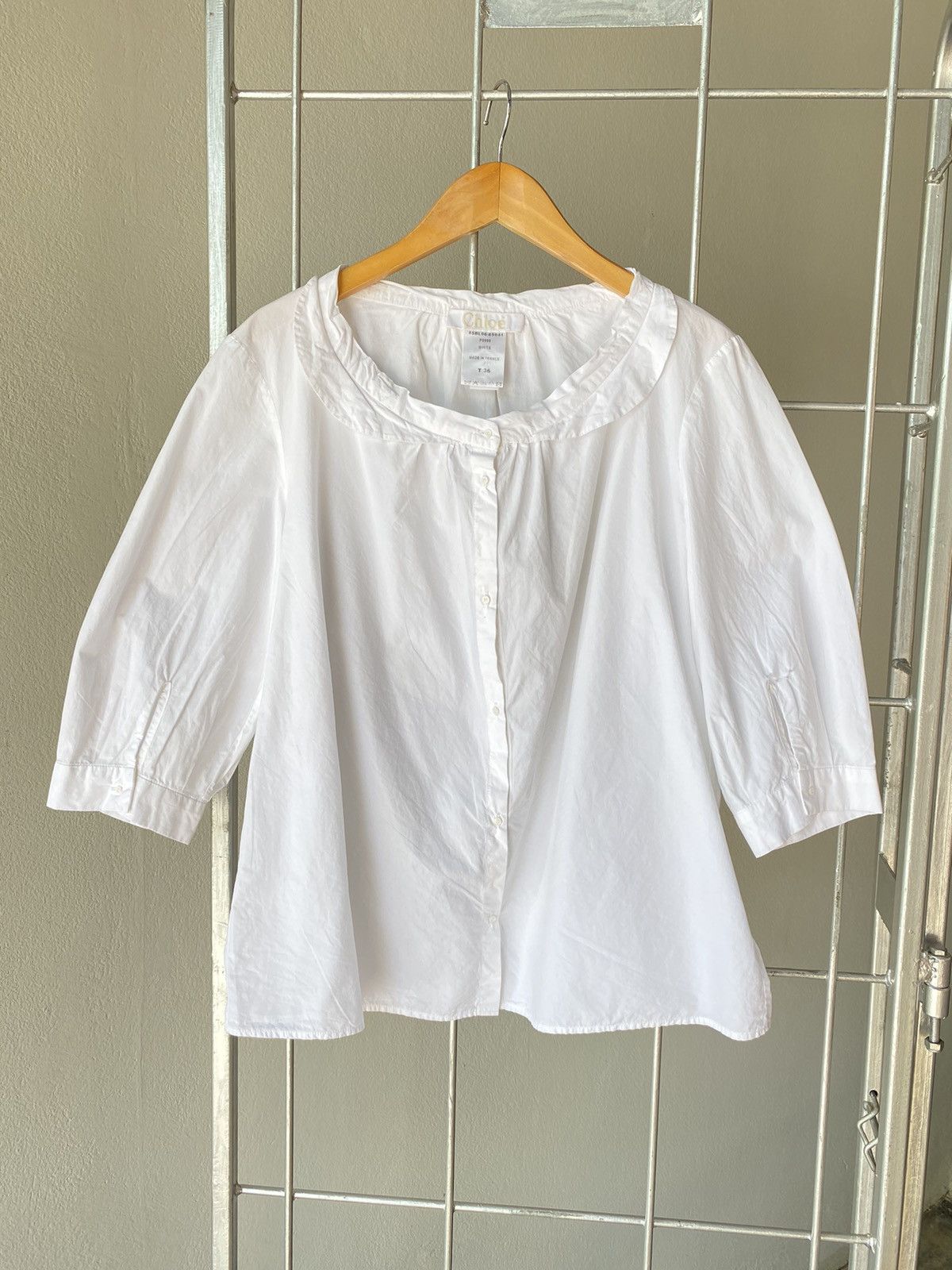 Chloe white blouse