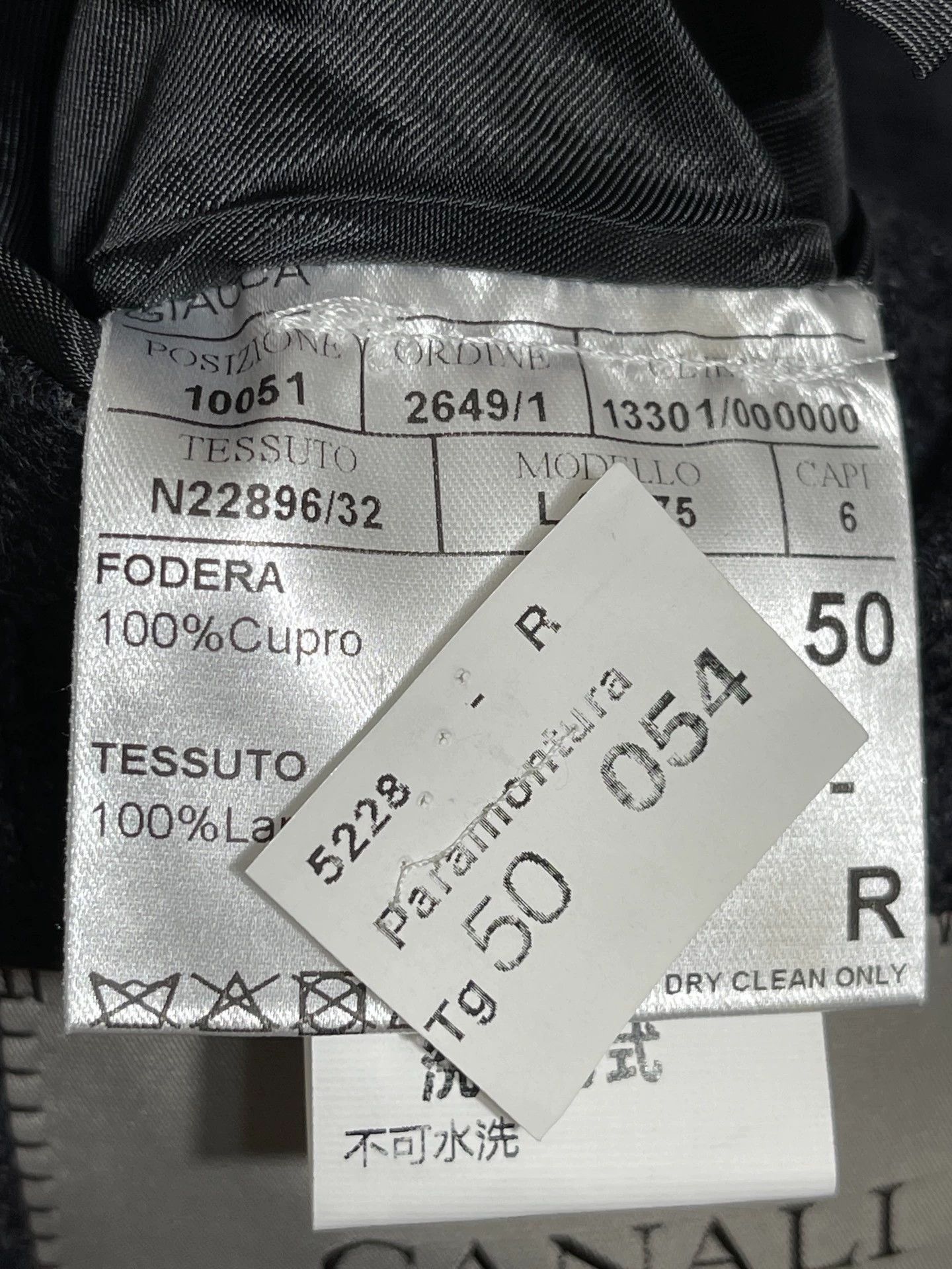 Canali Canali Kei Slim Wool Suit 48/50 NWT Size 50R - 8 Thumbnail