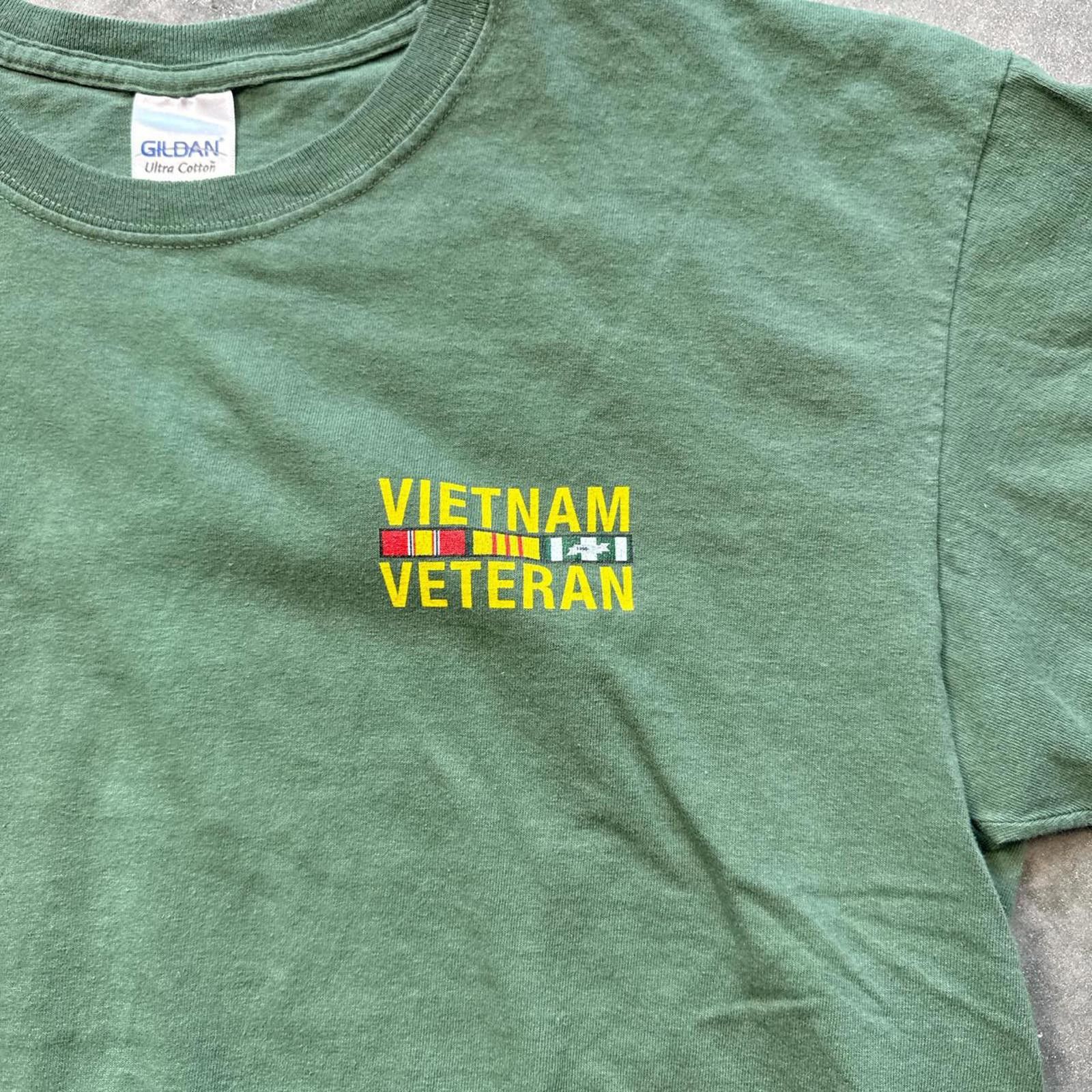 Other Vietnam Veteran Vintage Graphic T-Shirt Size US L / EU 52-54 / 3 - 4 Thumbnail
