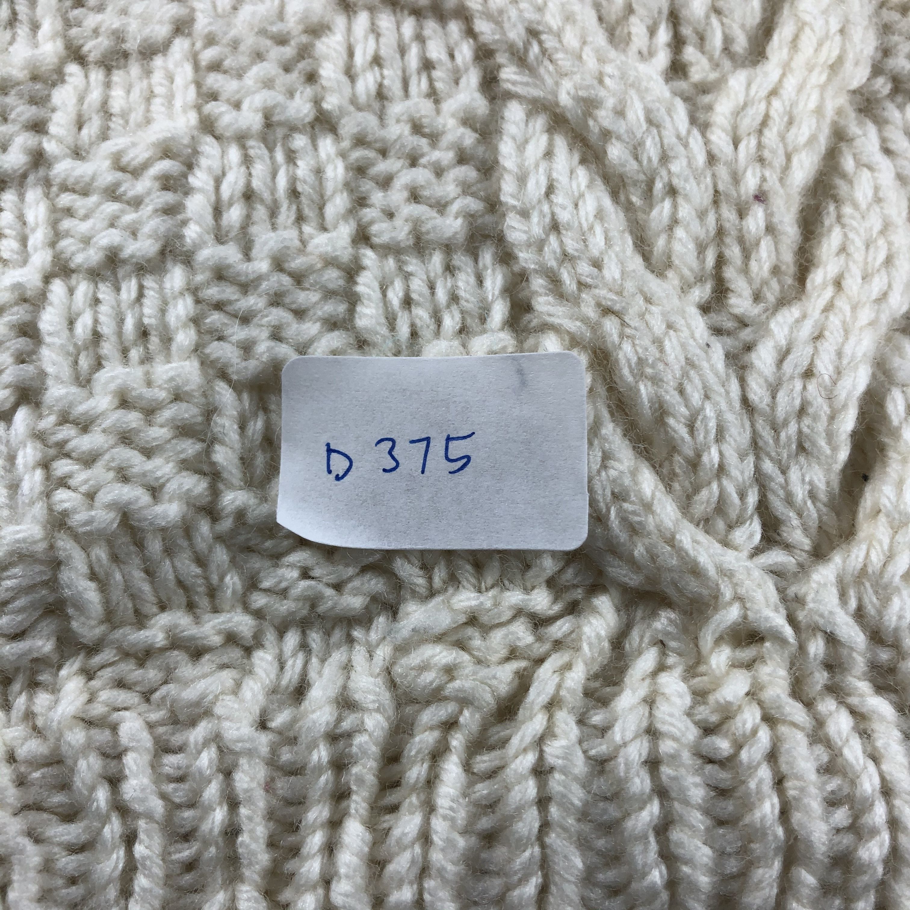 Japanese Brand × Vintage Womens Unknown Cable Knit Beanie Snow Hat Snow Cap -D375 Size ONE SIZE - 5 Thumbnail