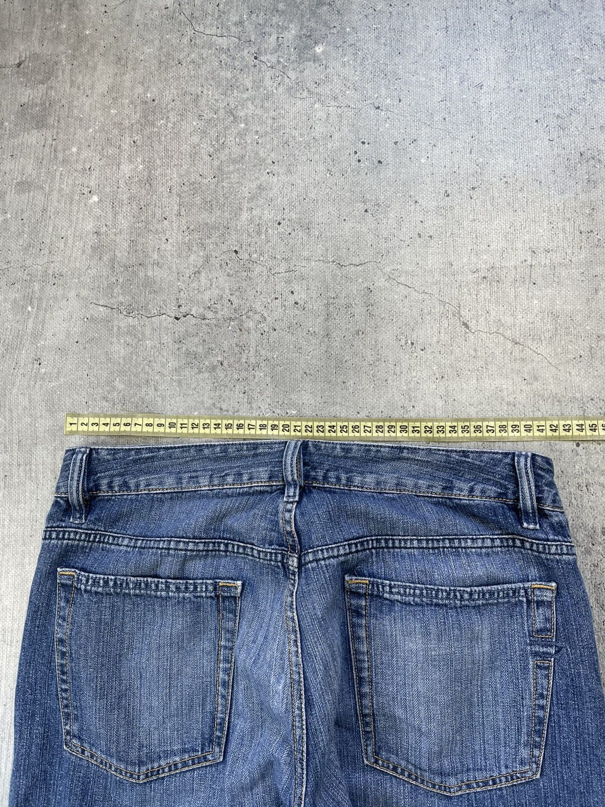 Diesel Vintage Diesel Jeans Distressed Faded Flared Wide Baggy Y2K Size US 33 - 4 Thumbnail