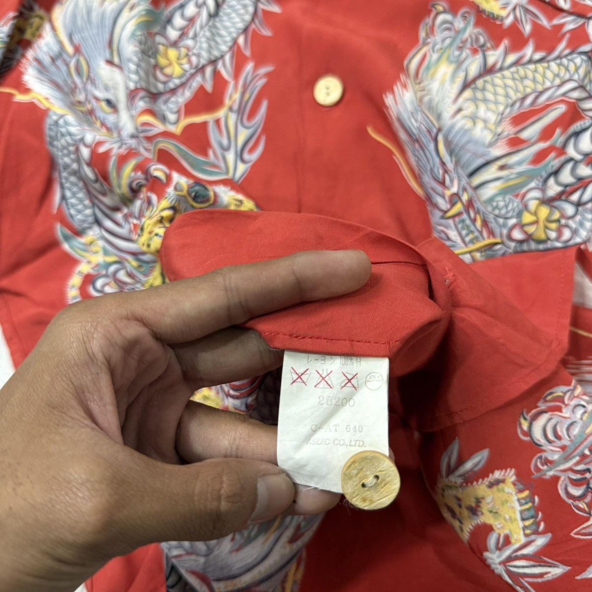 Sun Surf Tornado tiger hawaiian shirt red kmayer of sunsurf Size US L / EU 52-54 / 3 - 6 Thumbnail