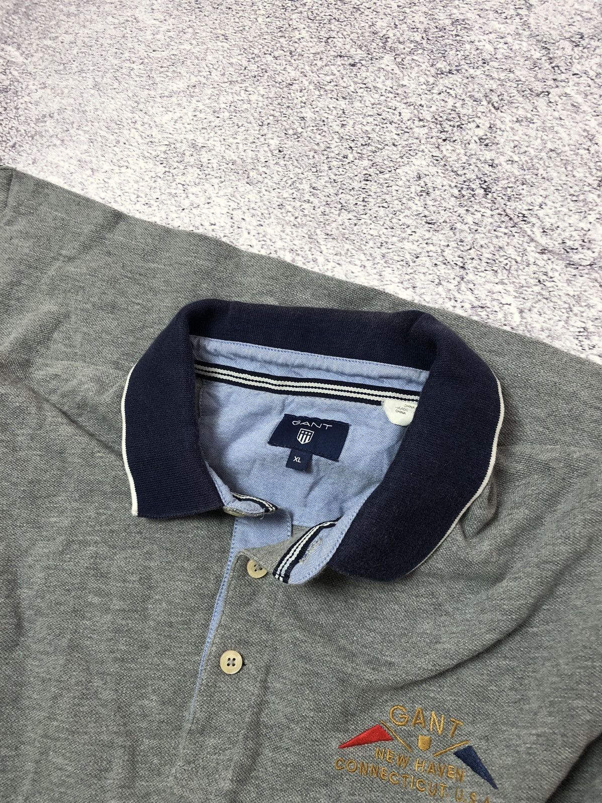 Gant Men’s polo Gant size Xl y2k casual usa Size US XL / EU 56 / 4 - 5 Thumbnail