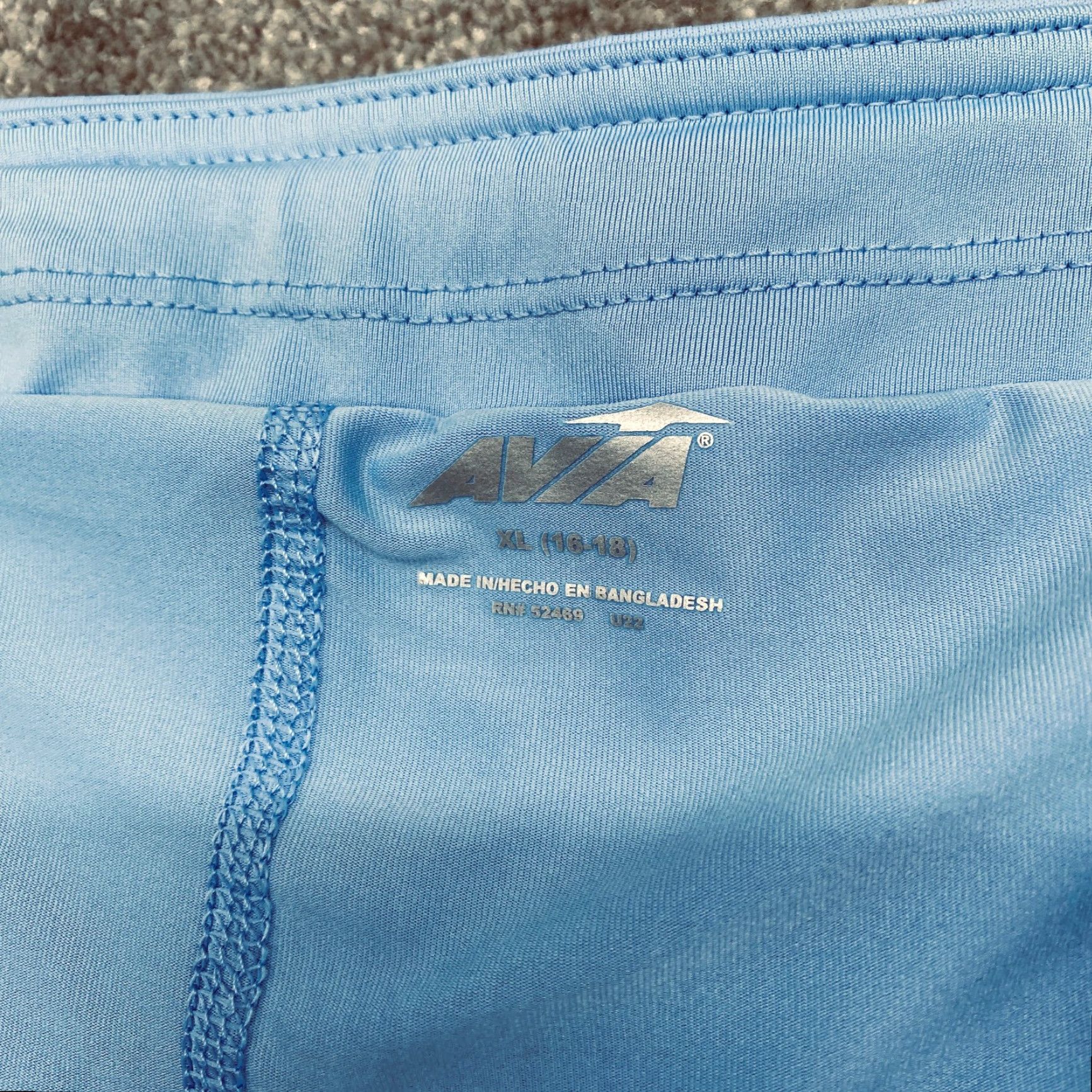 Avia NWT Avia Activewear Skort Womens XL Blue Birch 16-18 Pleated Lined NEW 6707 Size ONE SIZE - 4 Thumbnail