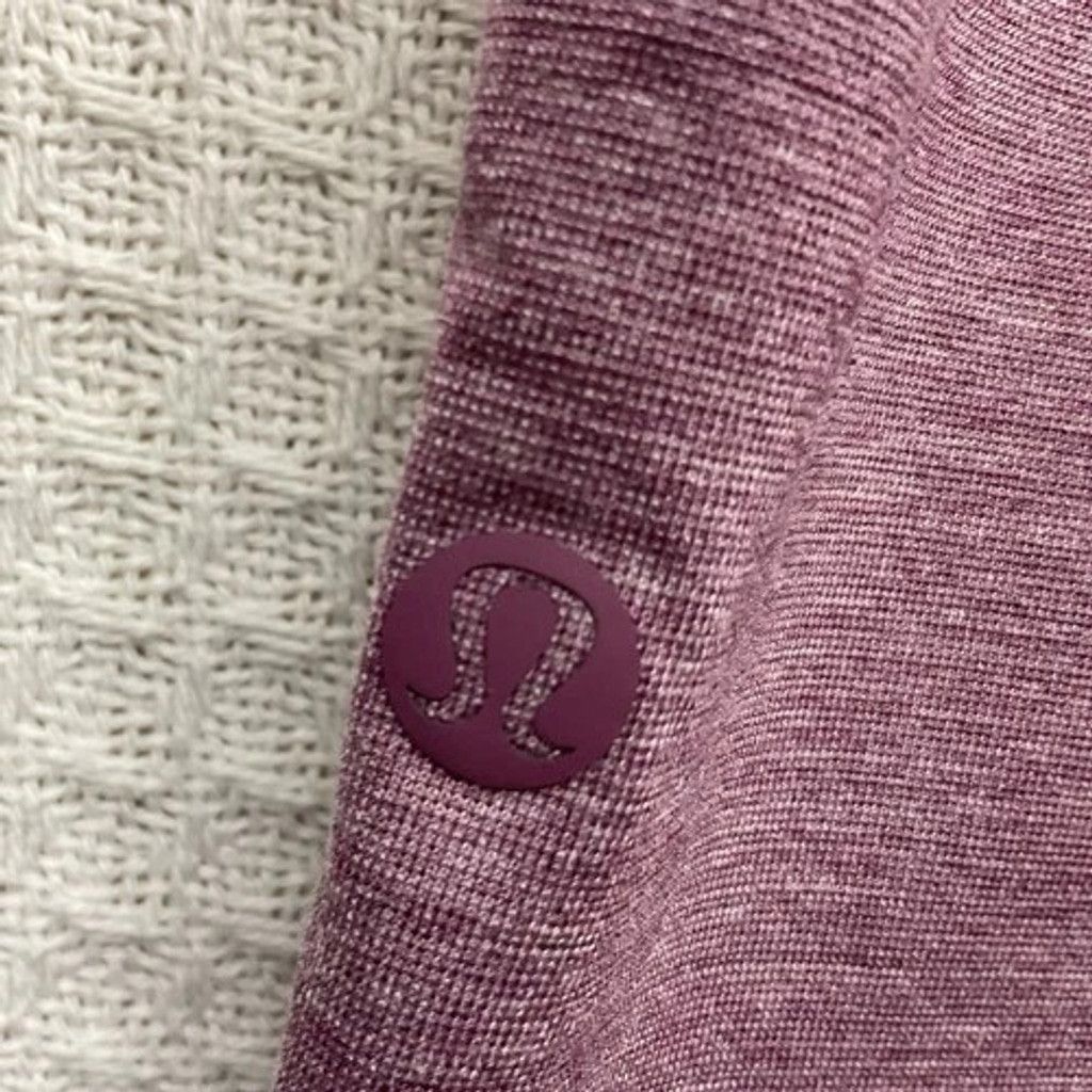 Lululemon Lululemon Evolution Heathered Plum Polo Shirt Men Large Size US L / EU 52-54 / 3 - 2 Thumbnail