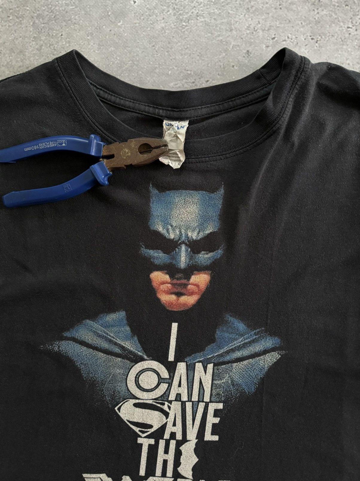 DC Comics × Vintage Batman ‘Juctice League’ DC Promo Movie T-Shirt Size US L / EU 52-54 / 3 - 3 Thumbnail