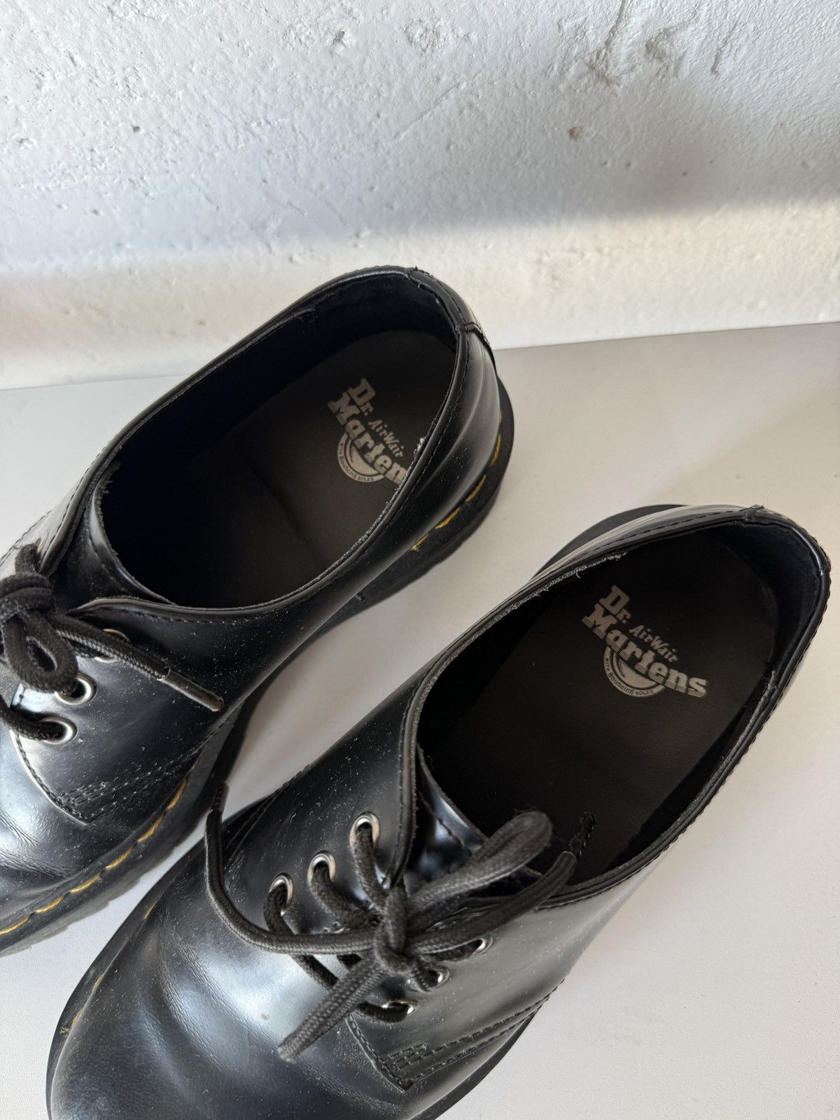Dr. Martens Dr. Martens 1461 Smooth Leather Platform Shoes Size US 8 / EU 41 - 5 Thumbnail