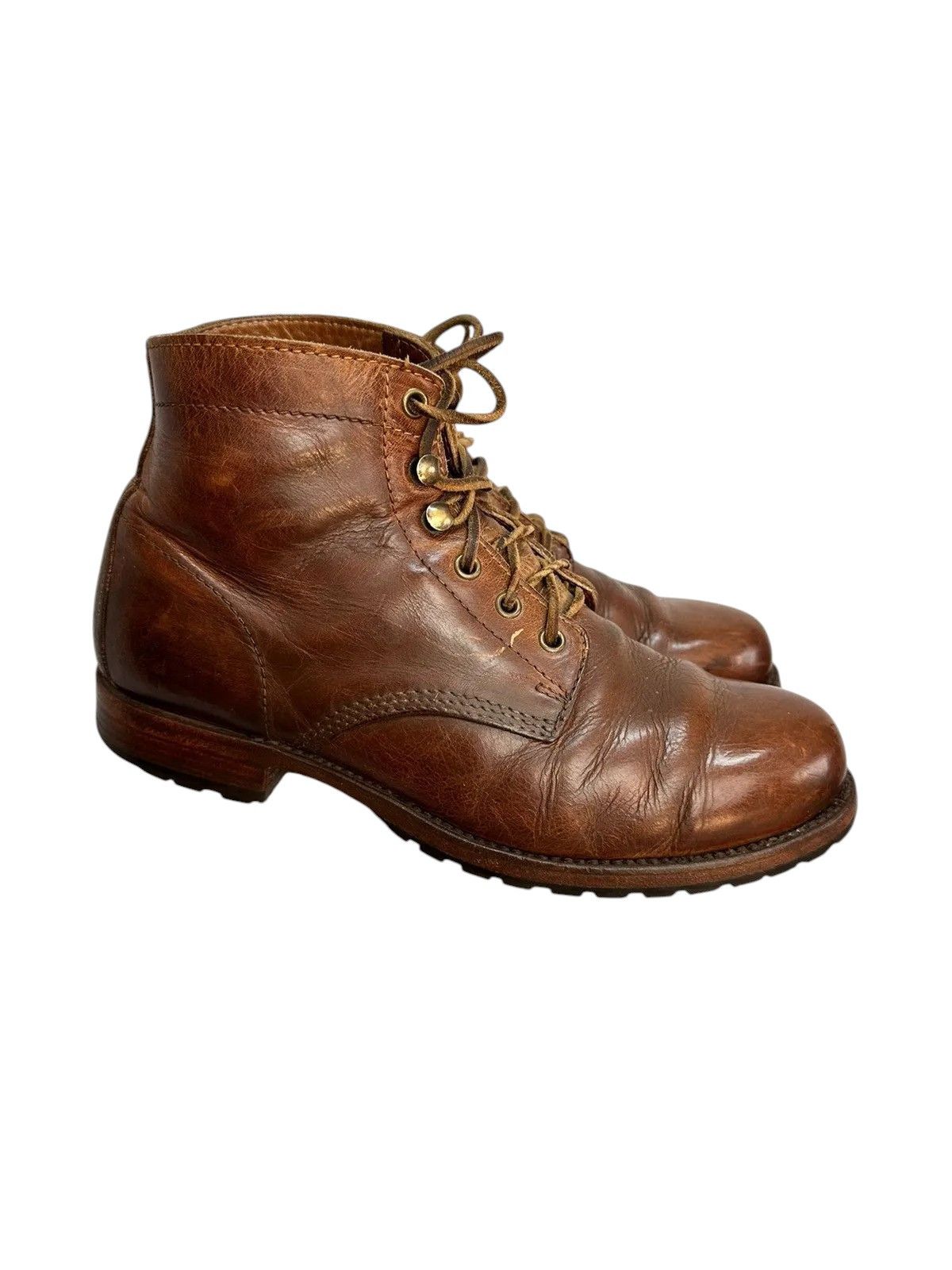 Leather Leather AS 98 STYLE AVANT-GARDE Boots BROGUE Guidi Size US 9 / EU 42 - 13 Thumbnail
