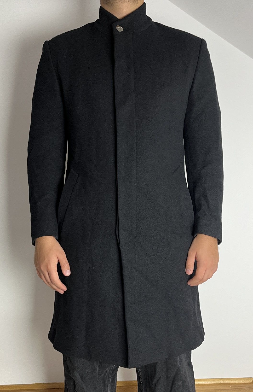 Thierry Mugler Vintage Very Rare THIERRY MUGLER wool coat jacket Size US M / EU 48-50 / 2 - 1 Thumbnail