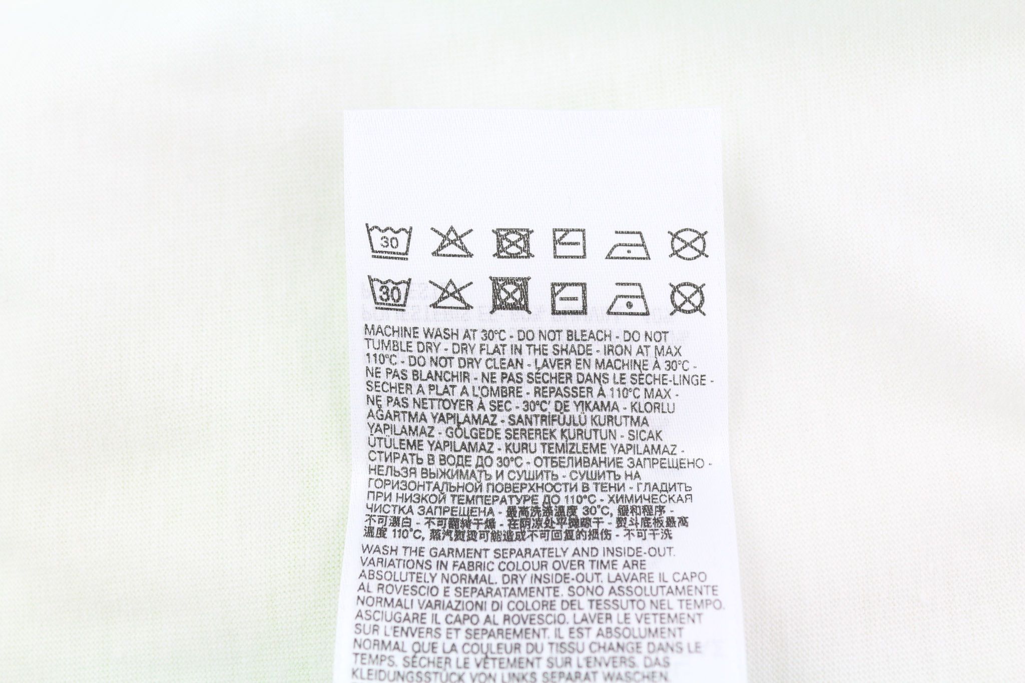 Diesel T-JUST-E19 M Short Sleeve Logo White Tee 40242 Size US M / EU 48-50 / 2 - 7 Thumbnail