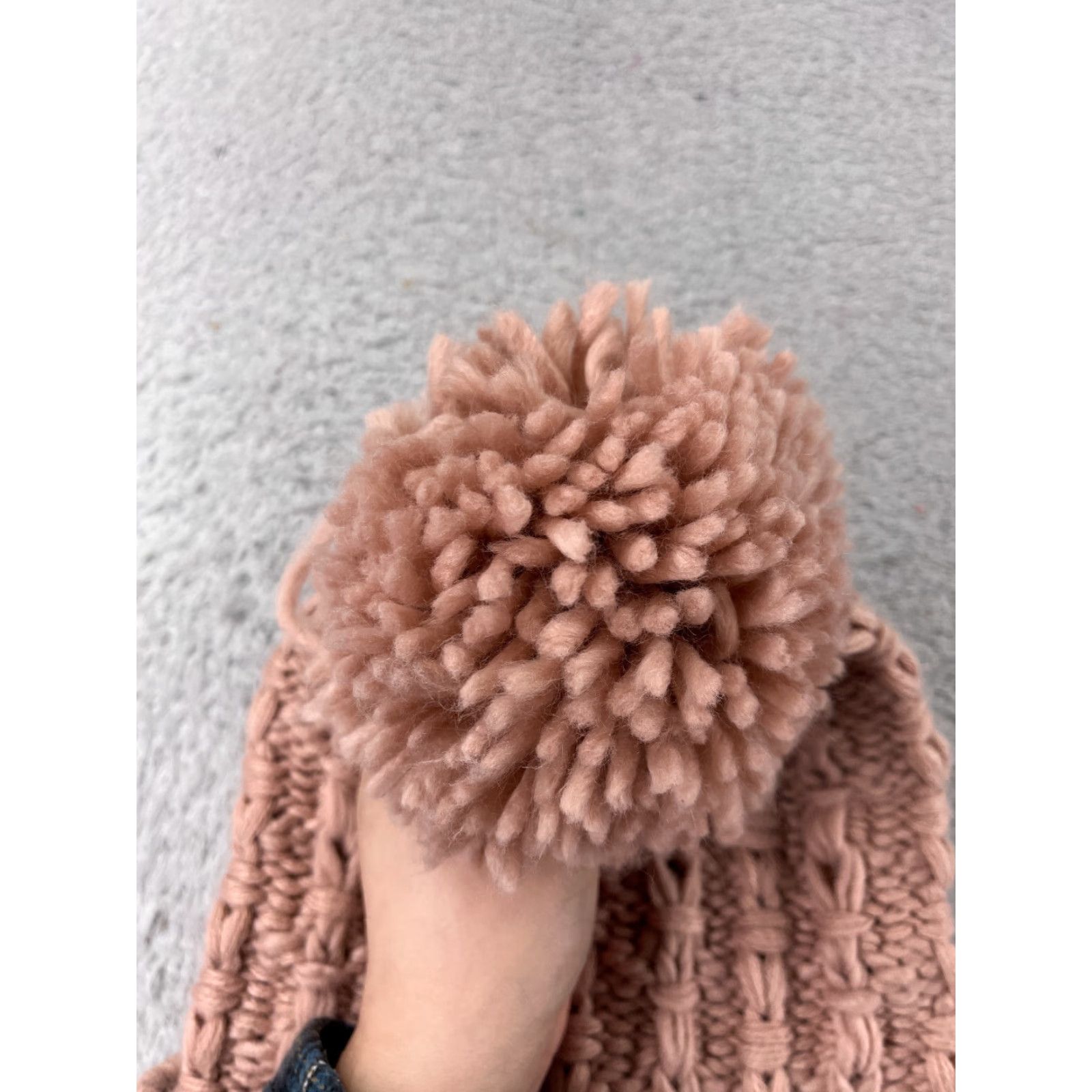 Vintage C.C Exclusive Beanie Toque Womens One Size Pink Knit 100% Acrylic Winter Ski Pom Hat/Cap Adult Women Beanie Pink Ski 100% Acrylic Winter Size ONE SIZE - 3 Thumbnail