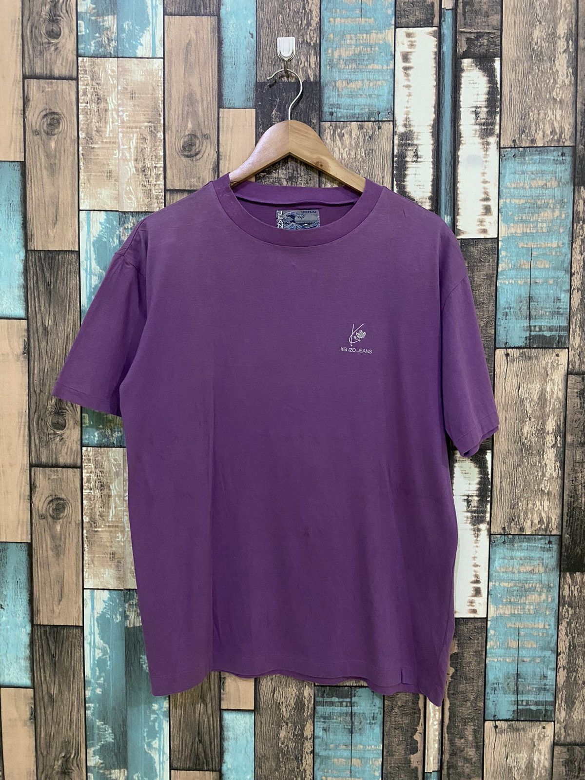 Designer × Kenzo × Vintage Vintage Kenzo Big Logo T Shirt Size US M / EU 48-50 / 2 - 2 Thumbnail