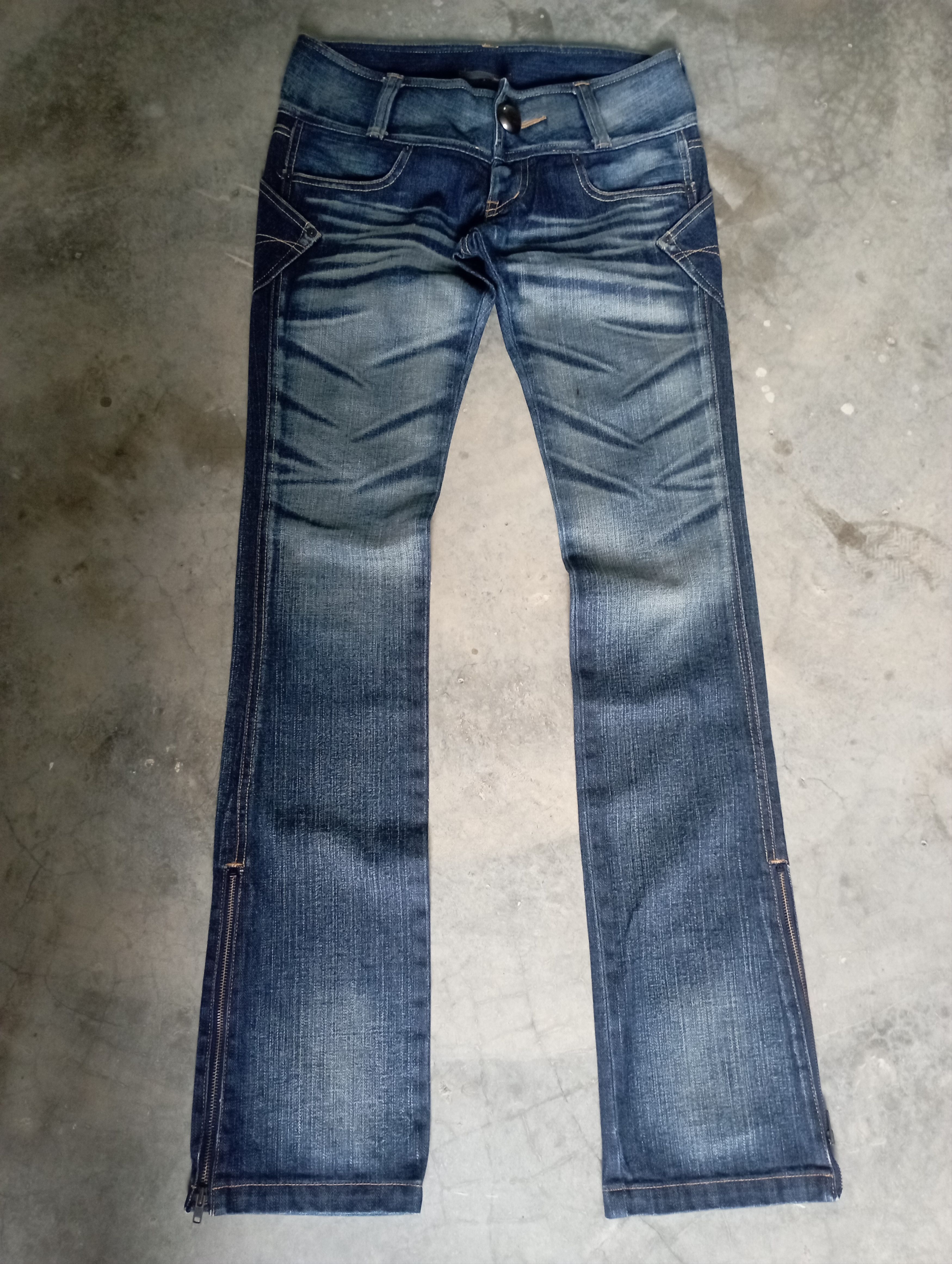 PPFM Made In Japan Smork Skinny Punk Stone Wash Claws Jeans Size US 30 / EU 46 - 1 Thumbnail
