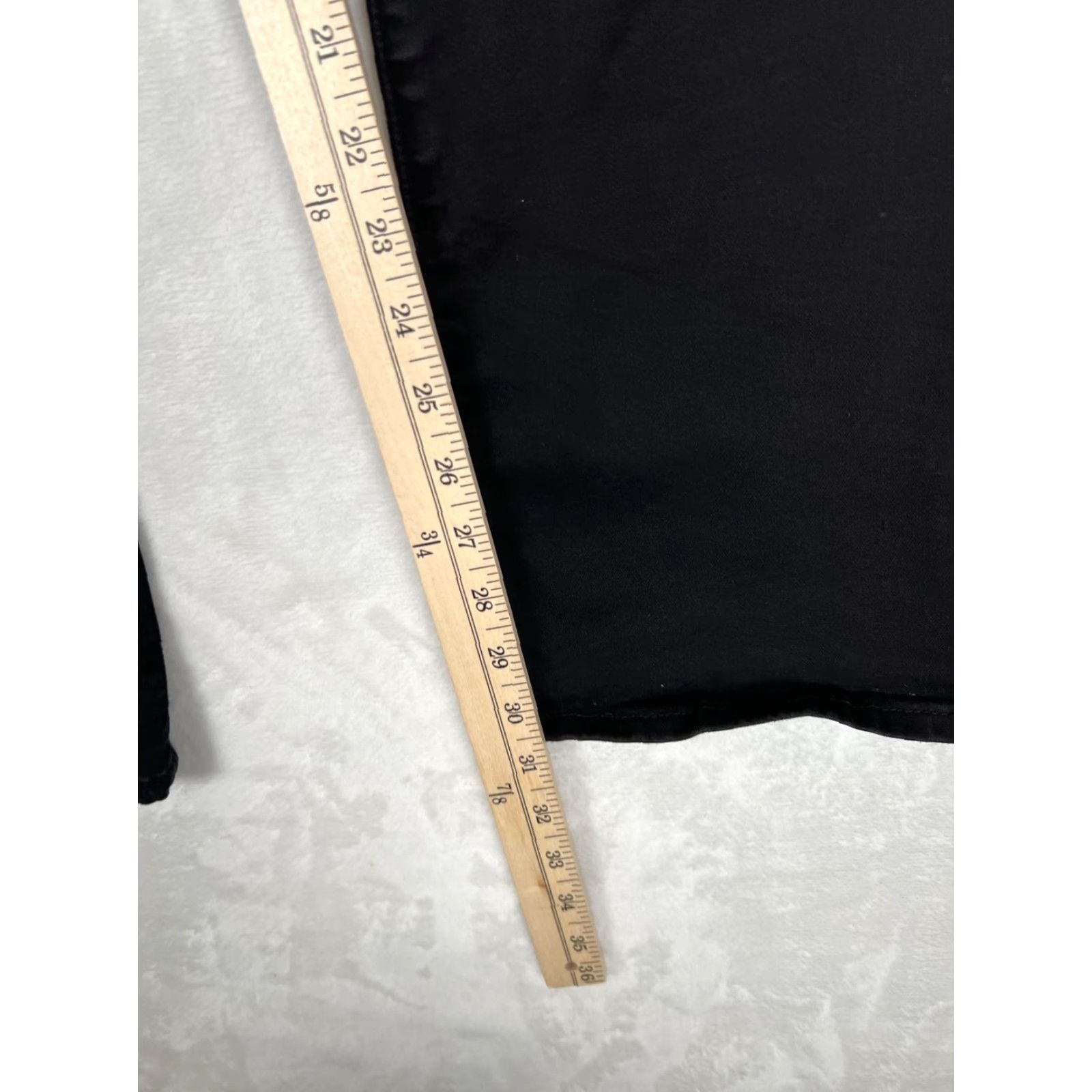 Levi's Levis 517 Jeans Men Bootcut Denim Black 14 Regular Stretch Pockets Zip Fasten Womens? Size 36" / US 14 / IT 50 - 3 Thumbnail