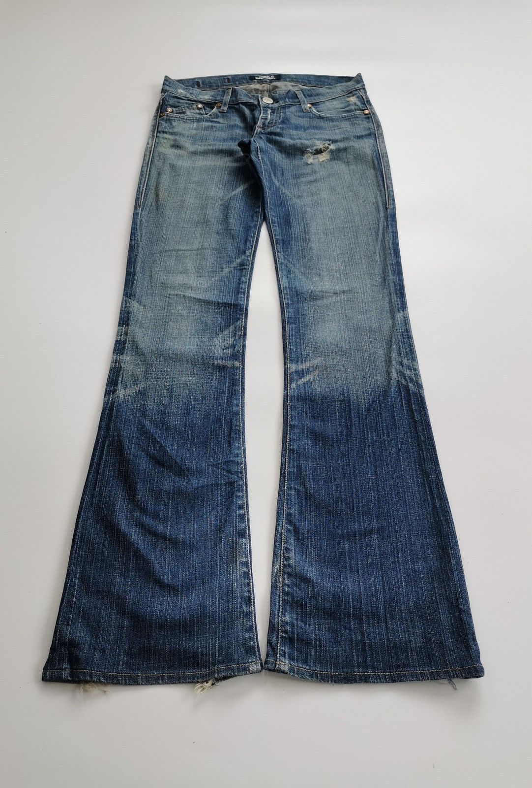 Rock & Republic Rock Republic Jagger Bootcut Distressed Jeans Size 29" - 2 Thumbnail