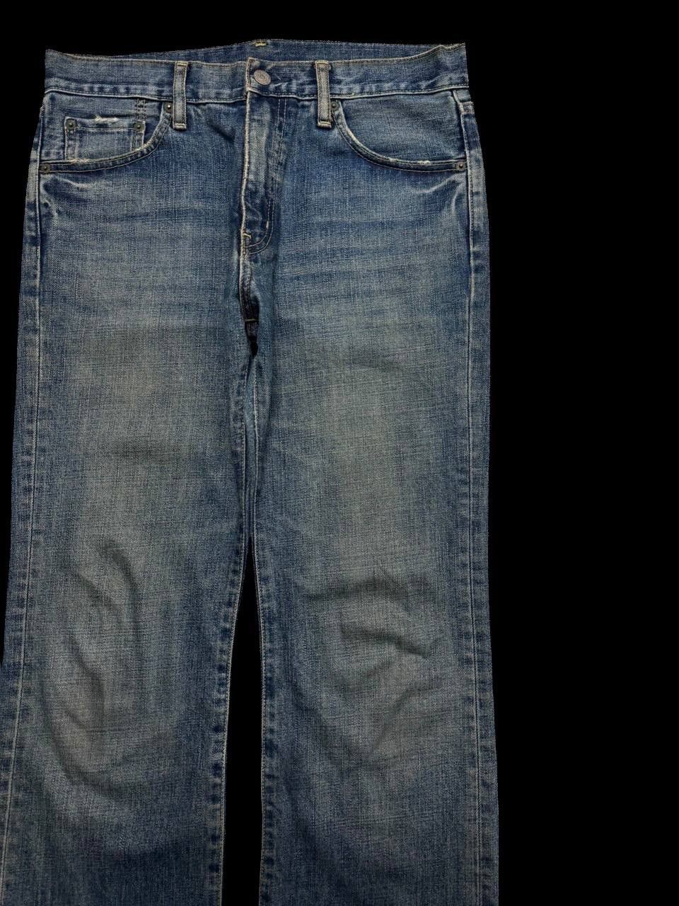 Uniqlo FLARE 90s Uniqlo Mudwash Sick Distressed Bootcut Denim Jeans Size US 31 - 5 Thumbnail