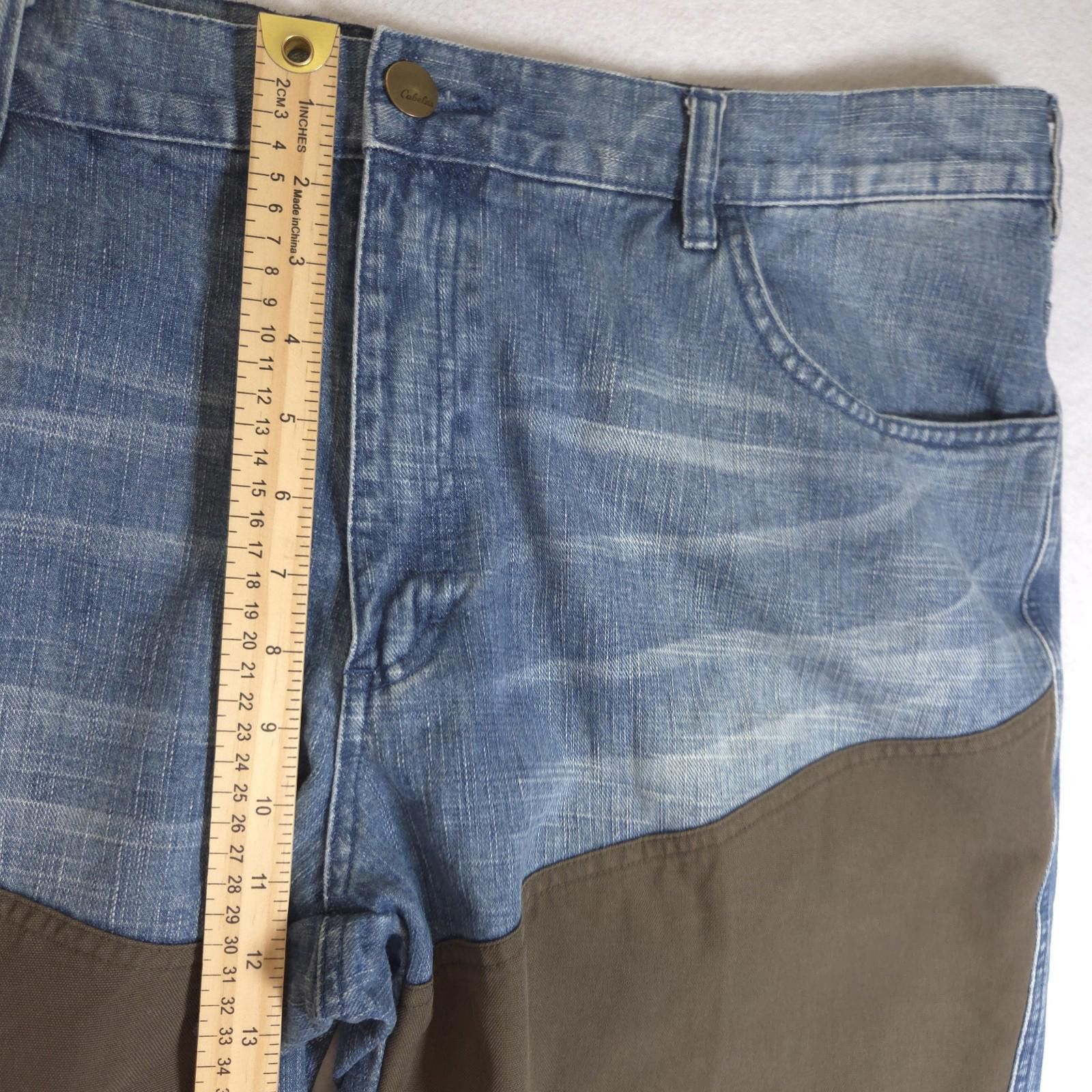 Cabelas Cabela's Men's 42x32 Brush Guard Hunting Jeans 4Most Shield Size ONE SIZE - 7 Thumbnail