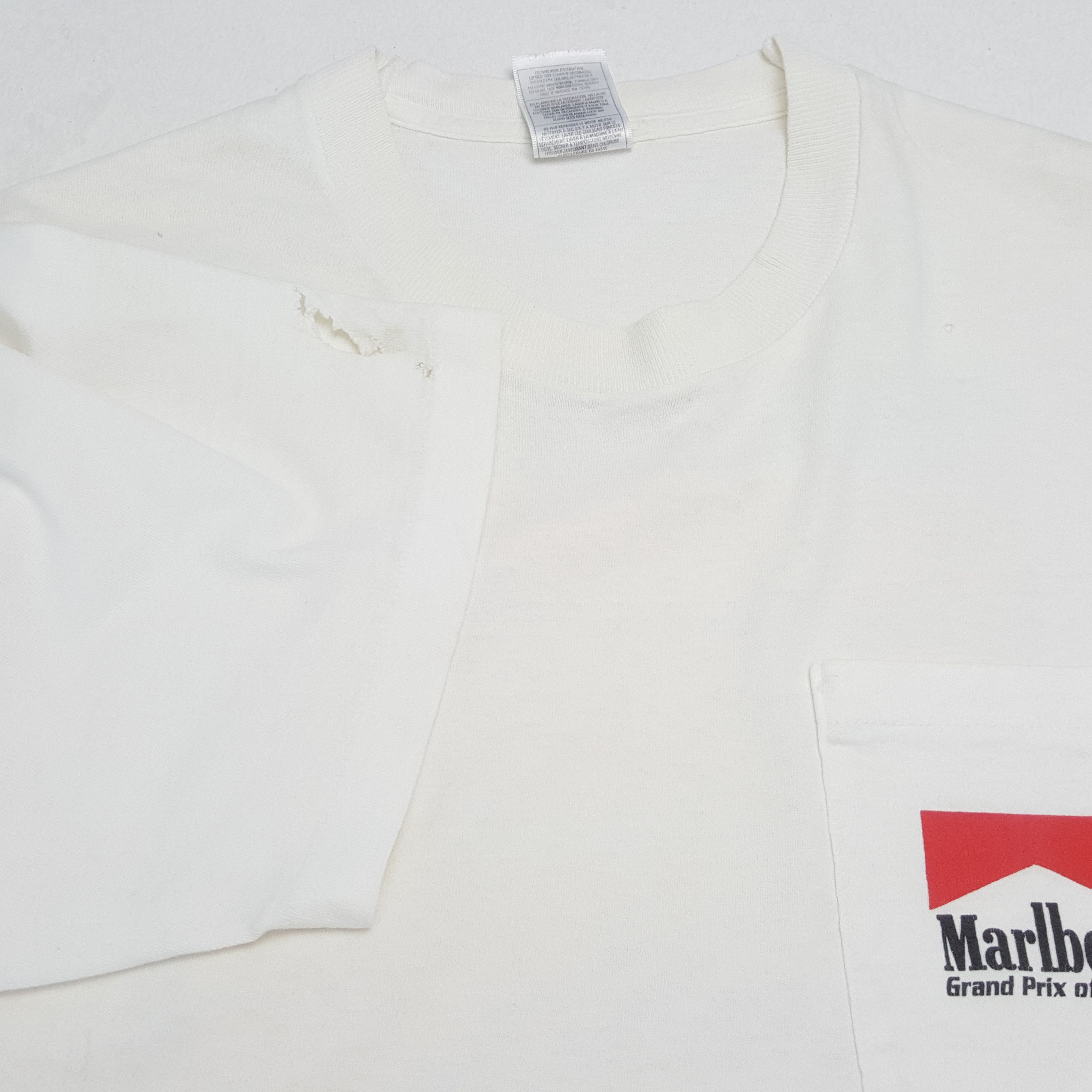 Marlboro × Vintage MARLBORO Grand Prix JAPAN Racing Vintage Tshirt Size US L / EU 52-54 / 3 - 7 Thumbnail