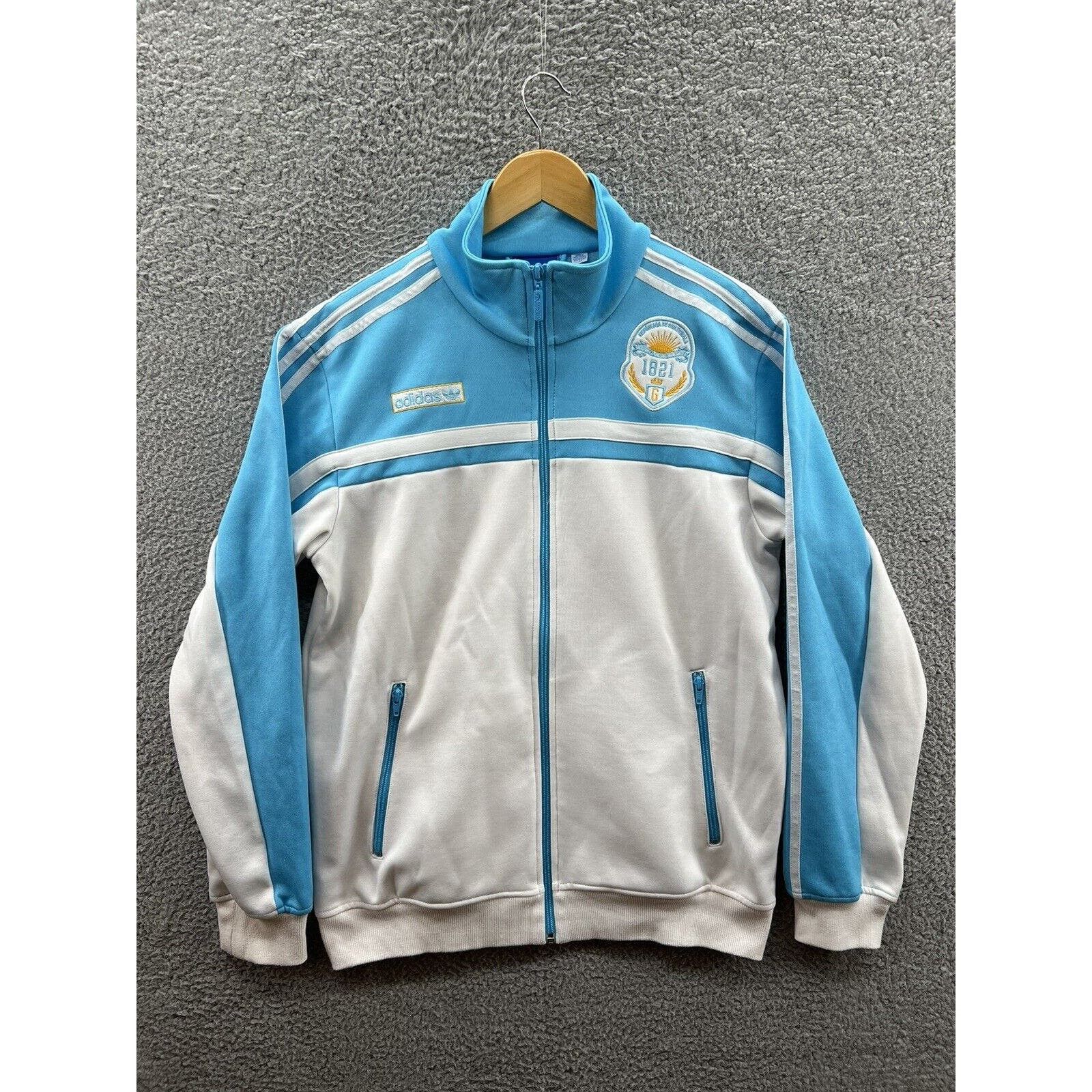 image of Adidas Guatemala Firebird Track Top Jacket Sweatshirt Size M in Blue, Men's
