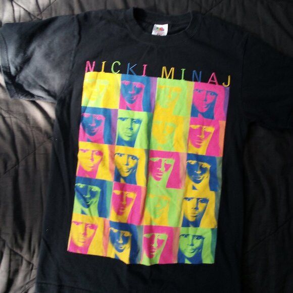 Band Tees × Vintage Vintage Nicki Minaj Neon Portraits T-Shirt Size US S / EU 44-46 / 1 - 2 Thumbnail