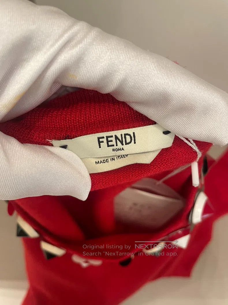 Fendi Fendi Red cashmere sweater Size XS / US 0-2 / IT 36-38 - 6 Thumbnail