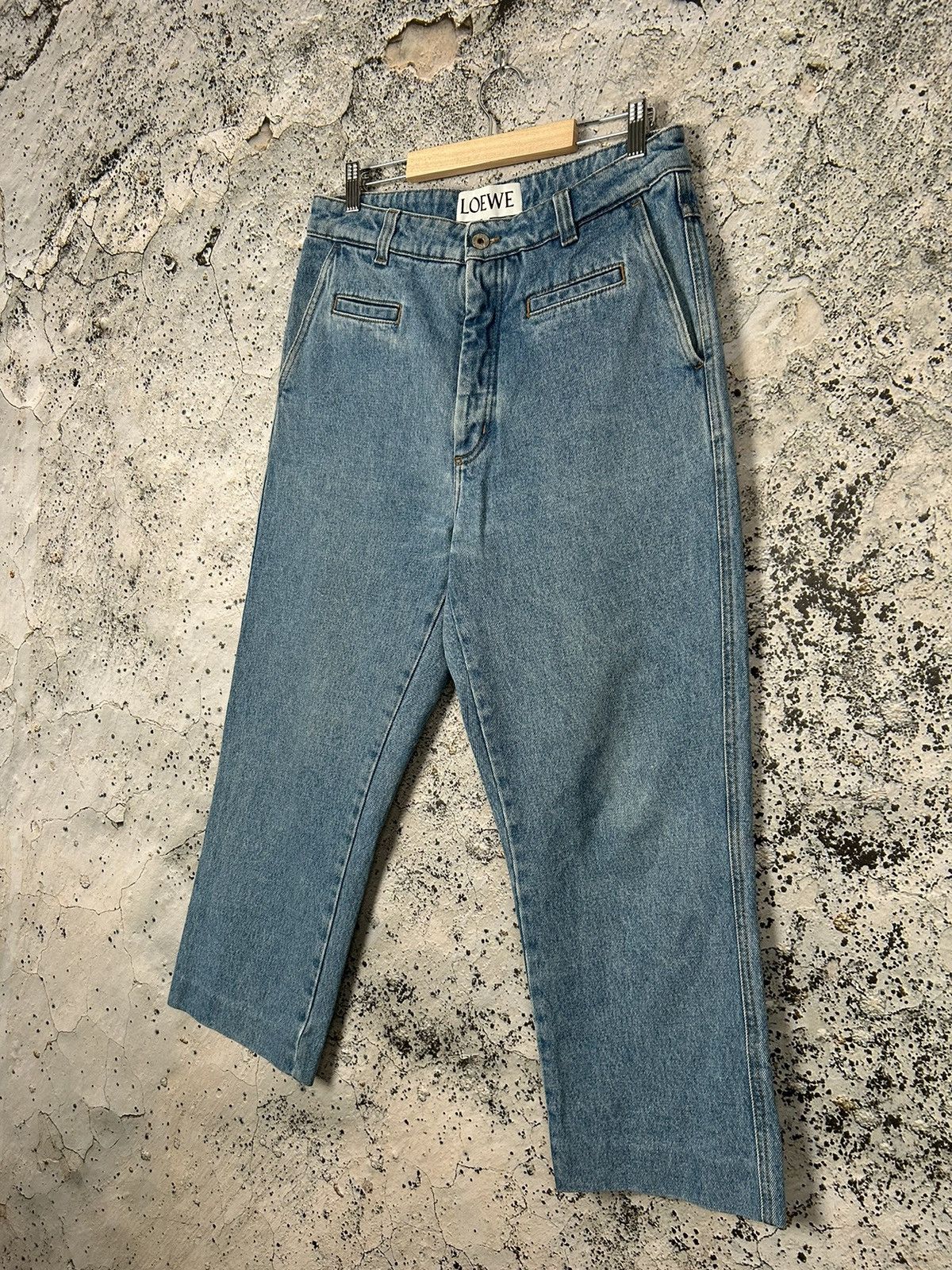Loewe Loewe Jeans Denim Pants Designer Rare Luxury Made in Italy Size 28" / US 6 / IT 42 - 2 Thumbnail