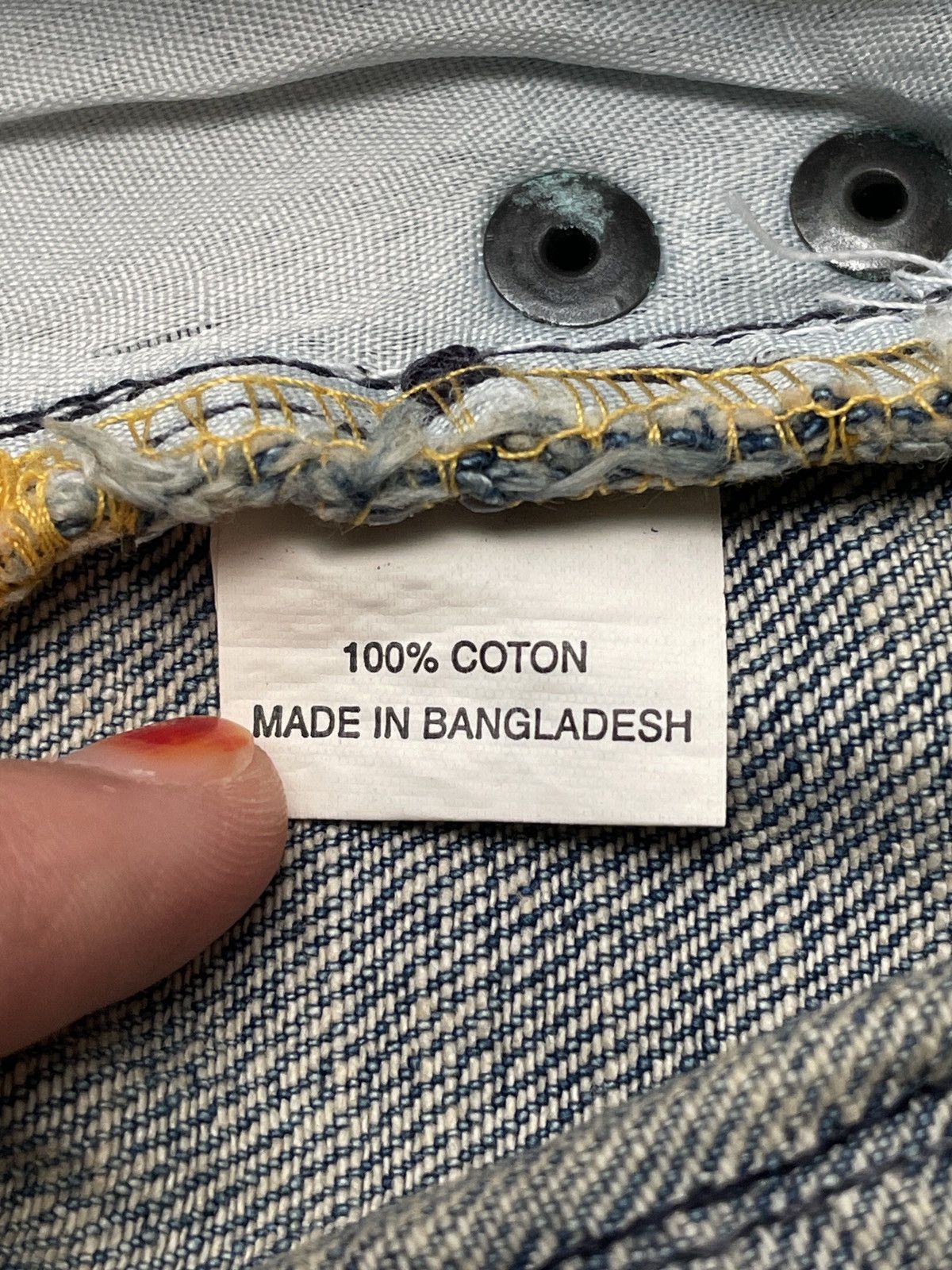 Designer × Japanese Brand × Vintage Vintage Japanese Brand Oceano Jeans 2000s Size US 34 / EU 50 - 13 Thumbnail