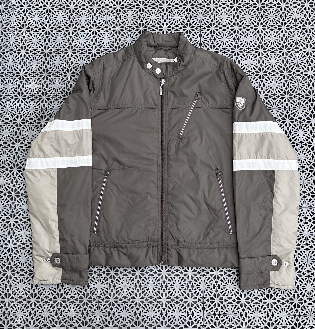 Tom Tailor 🔥New Vintage 2000’s TOM TAILOR Biker Y2K Jacket Size US L / EU 52-54 / 3 - 1 Thumbnail