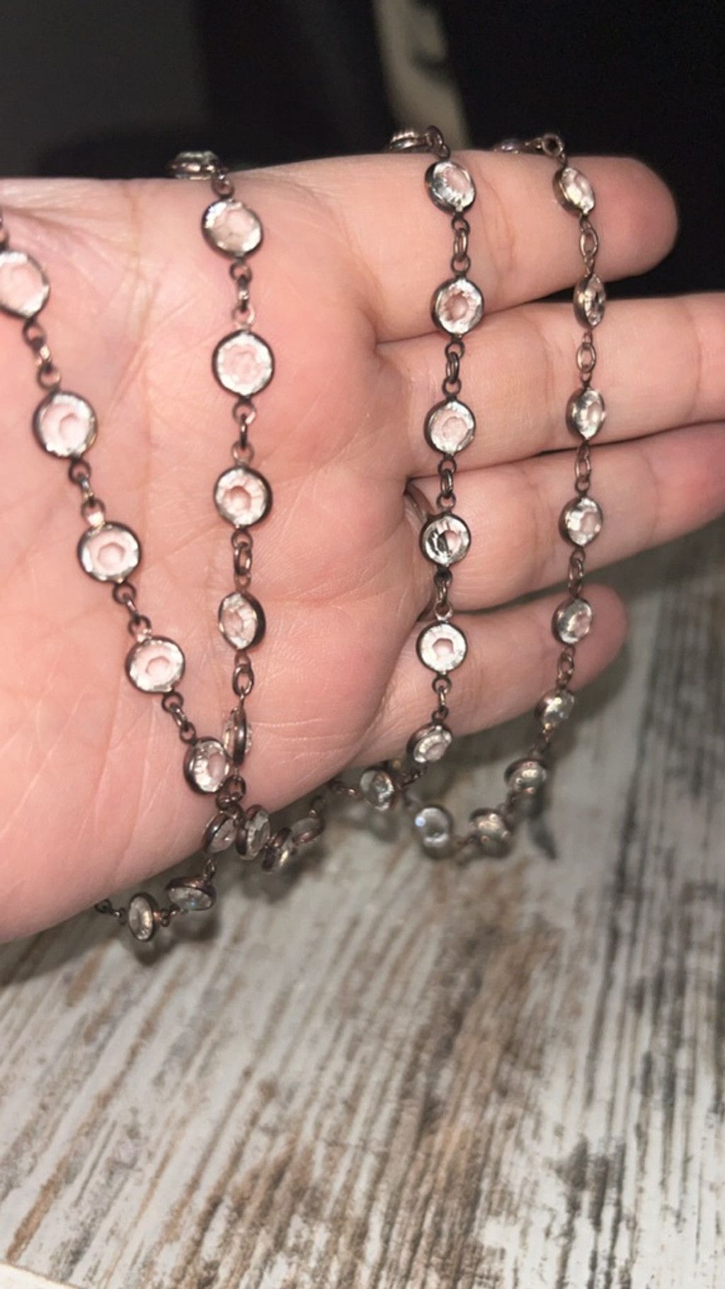 The Unbranded Brand Women's Unbranded Necklace One Size Silver Beaded Chain Size ONE SIZE - 5 Thumbnail