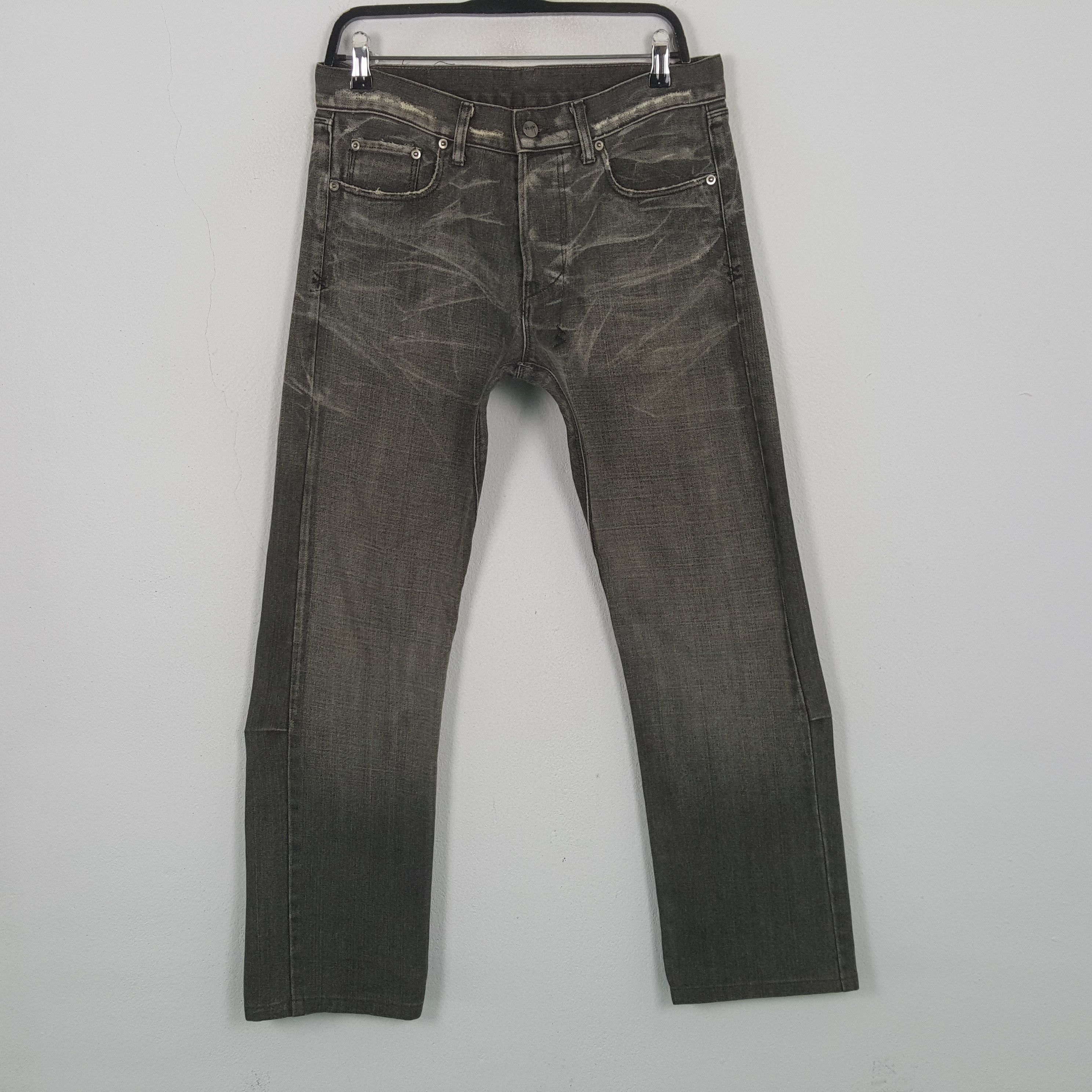 Ksubi Vintage Ksubi Fashion Designer Style Distressed Jeans RR12 Size US 33 - 1 Thumbnail