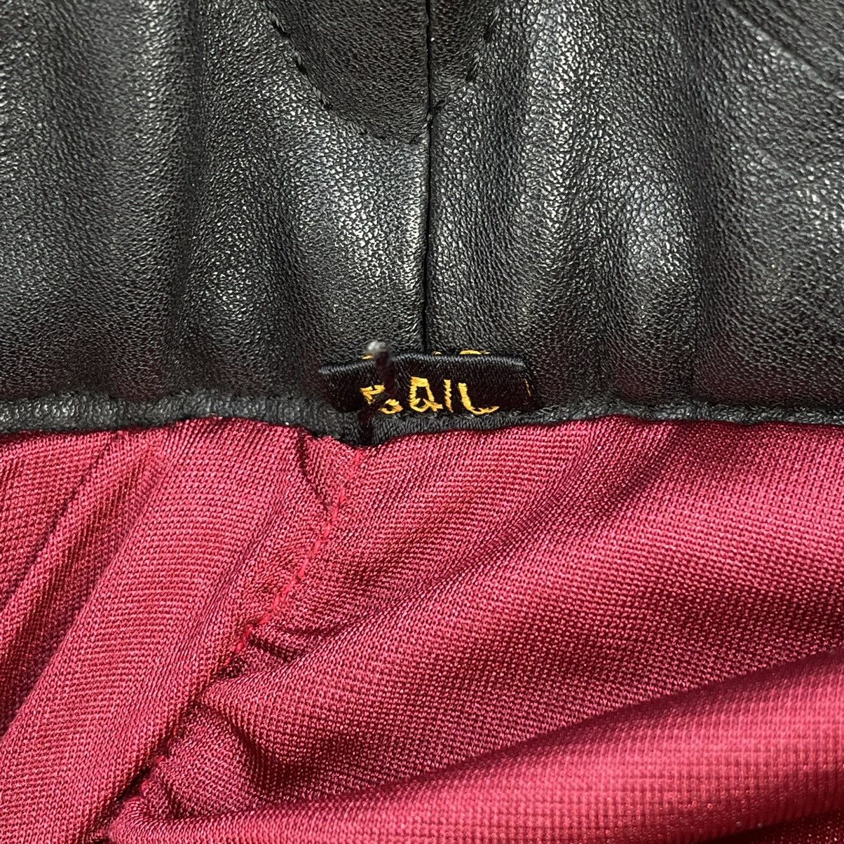 Other Vintage Moto Leather Pants Road 34 Size 90s USA Y2K Size US 34 / EU 50 - 7 Thumbnail