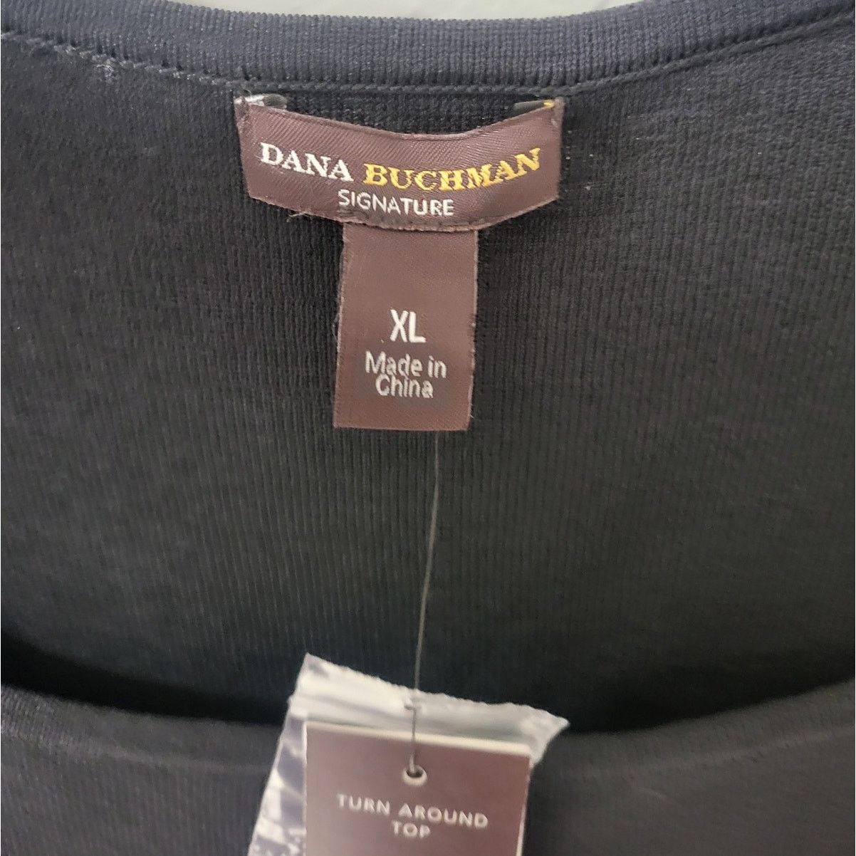 Other Dana Buchman Signature Black Turn Around Top - Xl - NEW Size XL / US 12-14 / IT 48-50 - 4 Thumbnail