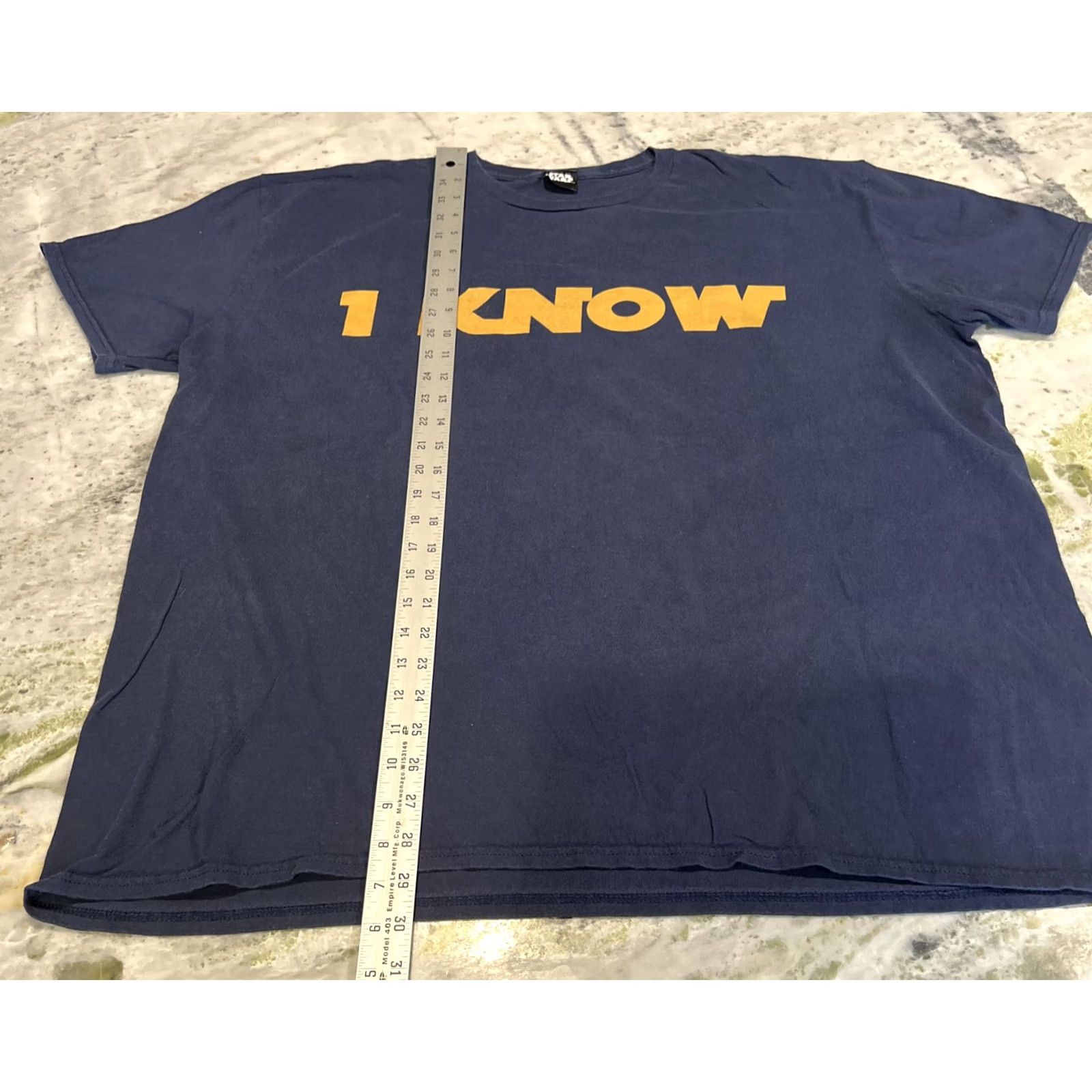 Vintage Vintage Star Wars T Shirt Men XL Hans Solo I KNOW Lucas Film Blue Gold Size US L / EU 52-54 / 3 - 4 Thumbnail