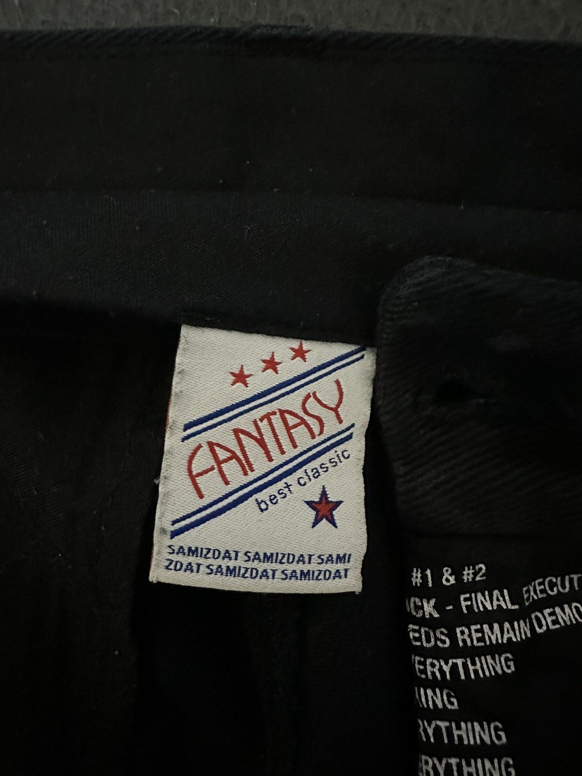 Yang Li Yang li script pants Size US 30 / EU 46 - 3 Thumbnail