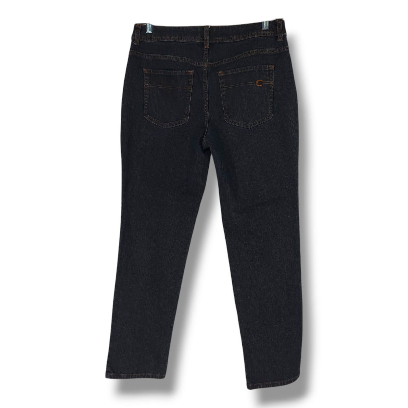 Chicos EUC Chico's Straight Leg Ankle Jeans Sz 0.5 [5-6]x28 Indigo Size 29" - 3 Thumbnail