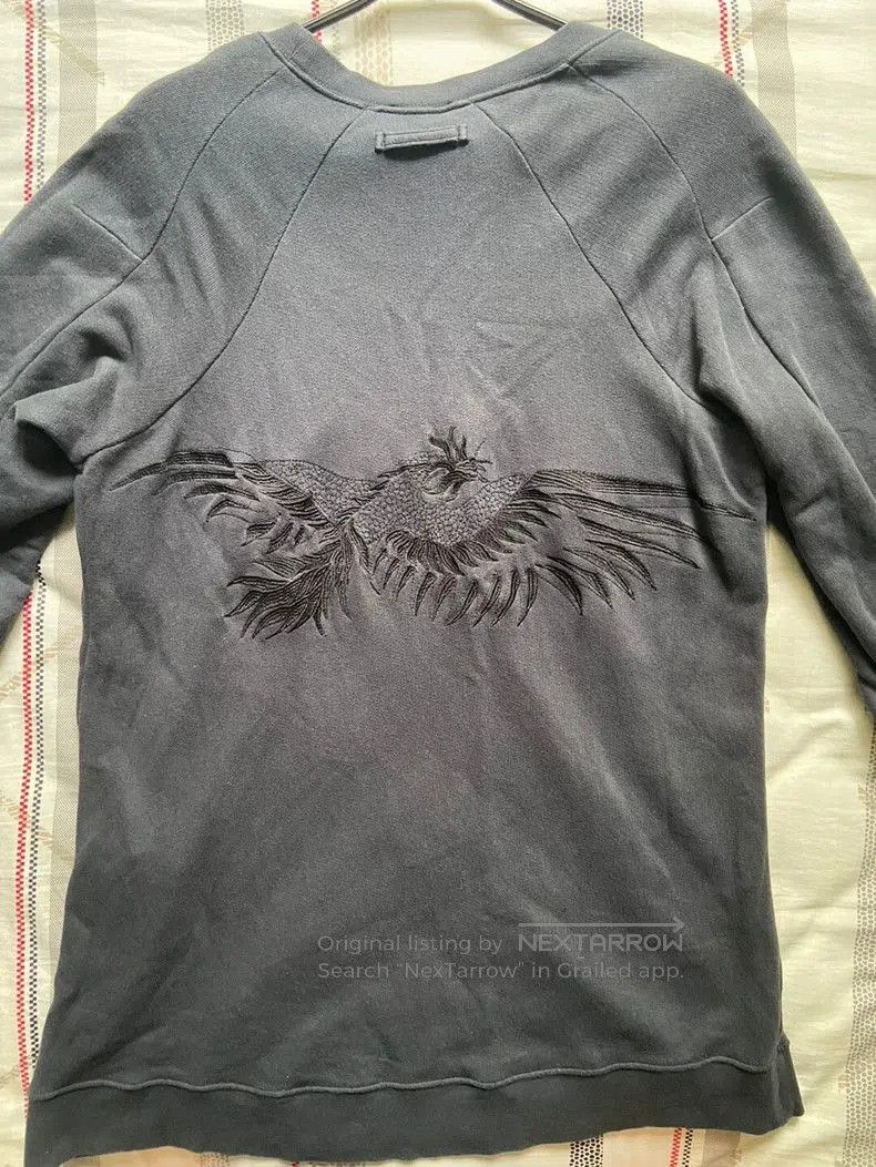 Ann Demeulemeester Ann Demeulemeester Phoenix Embroidered Sweatshirt. Size US XS / EU 42 / 0 - 2 Thumbnail