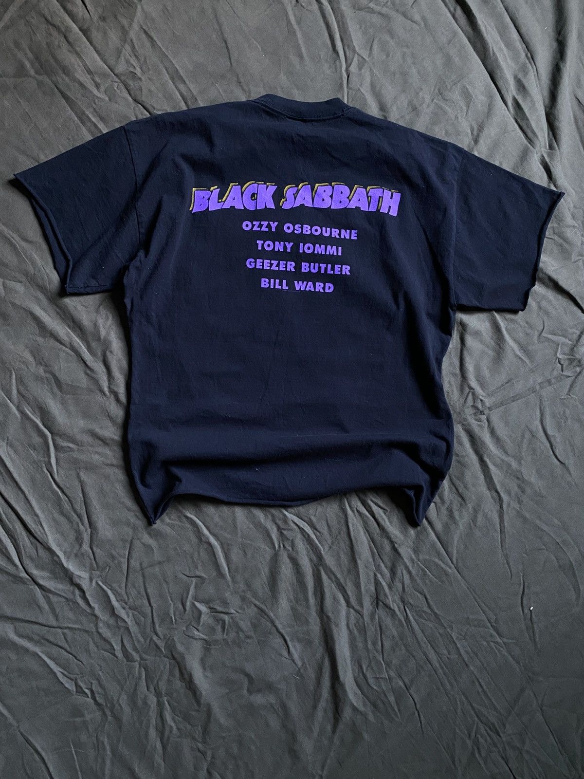 Band Tees × Vintage Black Sabbath Ozzy Osbourne Paranoid 00’s Vintage Custom Tee Size US XL / EU 56 / 4 - 7 Thumbnail
