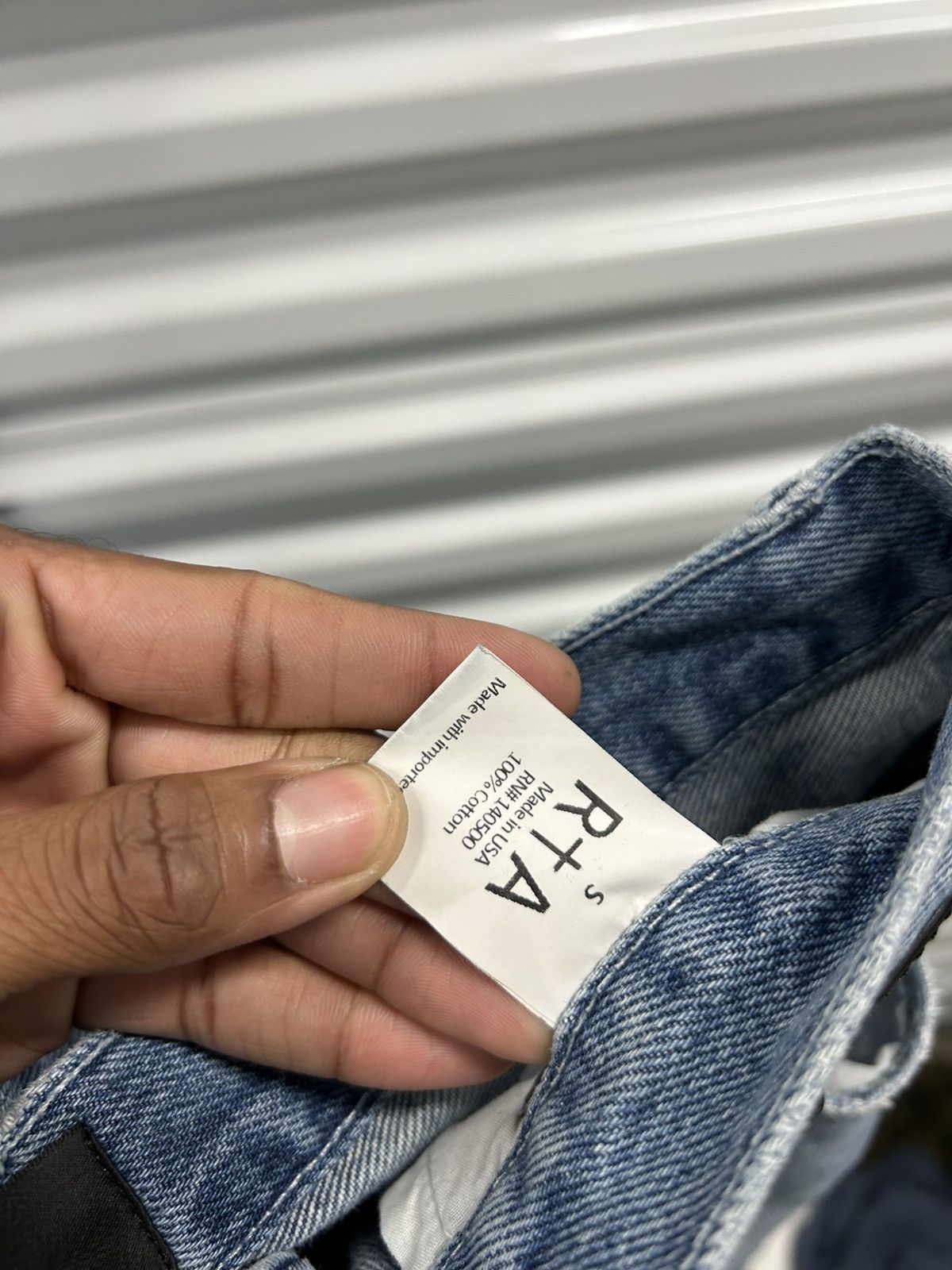 Rta Rta belt jeans Size US 30 / EU 46 - 4 Thumbnail