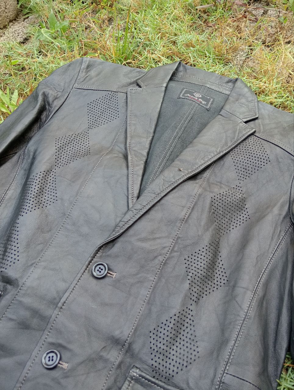 Leather Vintage Mens Bigi Japan Light Leather Jacket Size US M / EU 48-50 / 2 - 8 Thumbnail