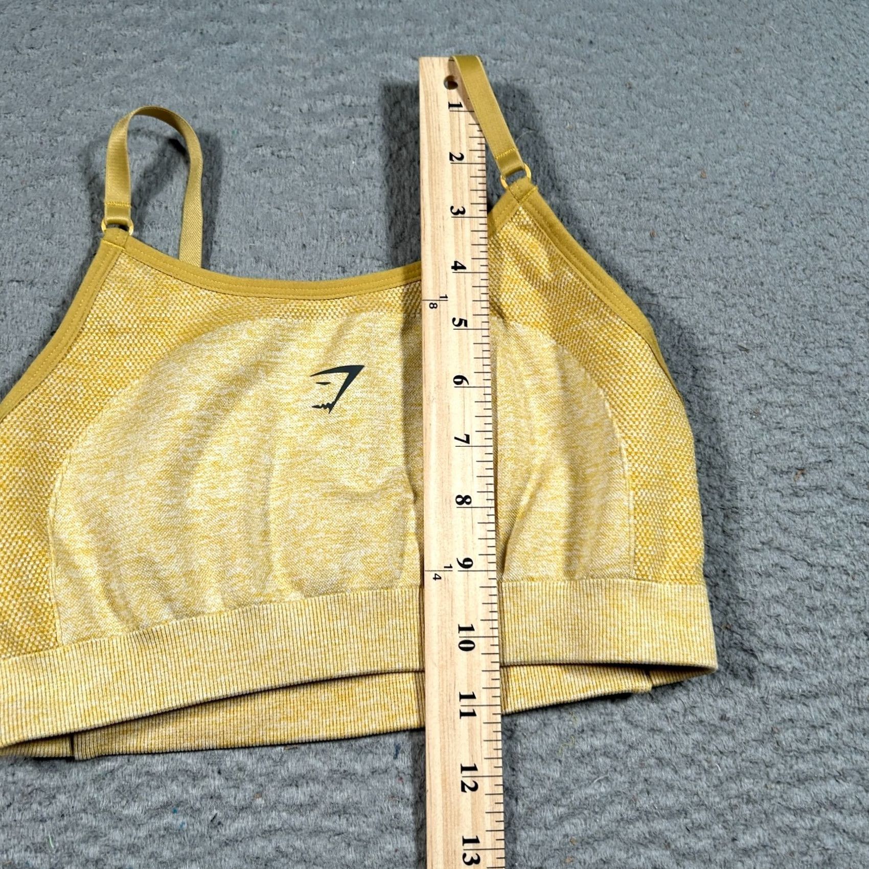 Gymshark Gymshark Yellow Strappy Sports Bra Womens M Adult Medium Yellow Basketball? Size ONE SIZE - 5 Thumbnail