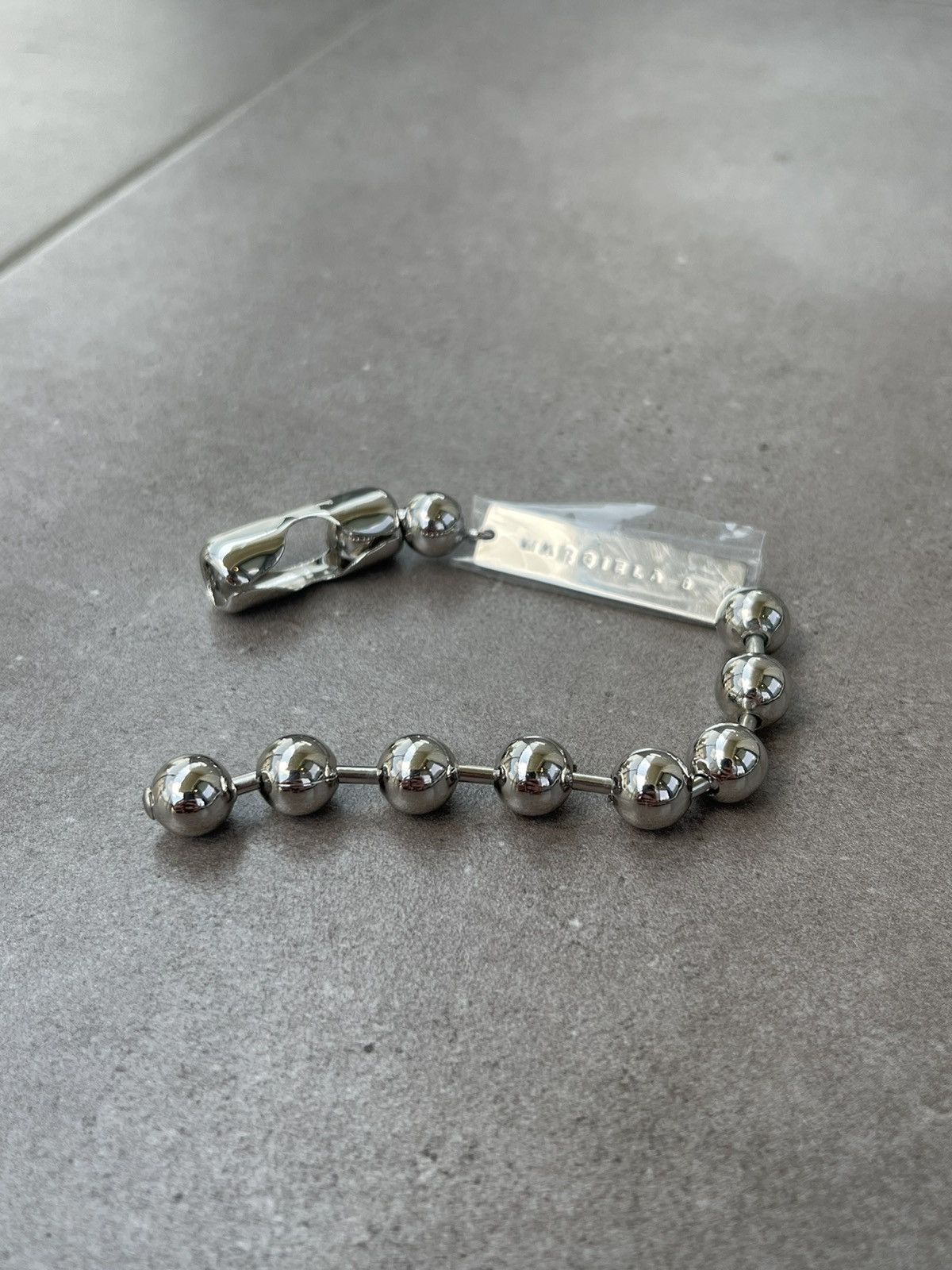 Maison Margiela !DS! SS22 Maison Margiela Polished Palladio Bracelet. Size ONE SIZE - 12 Thumbnail