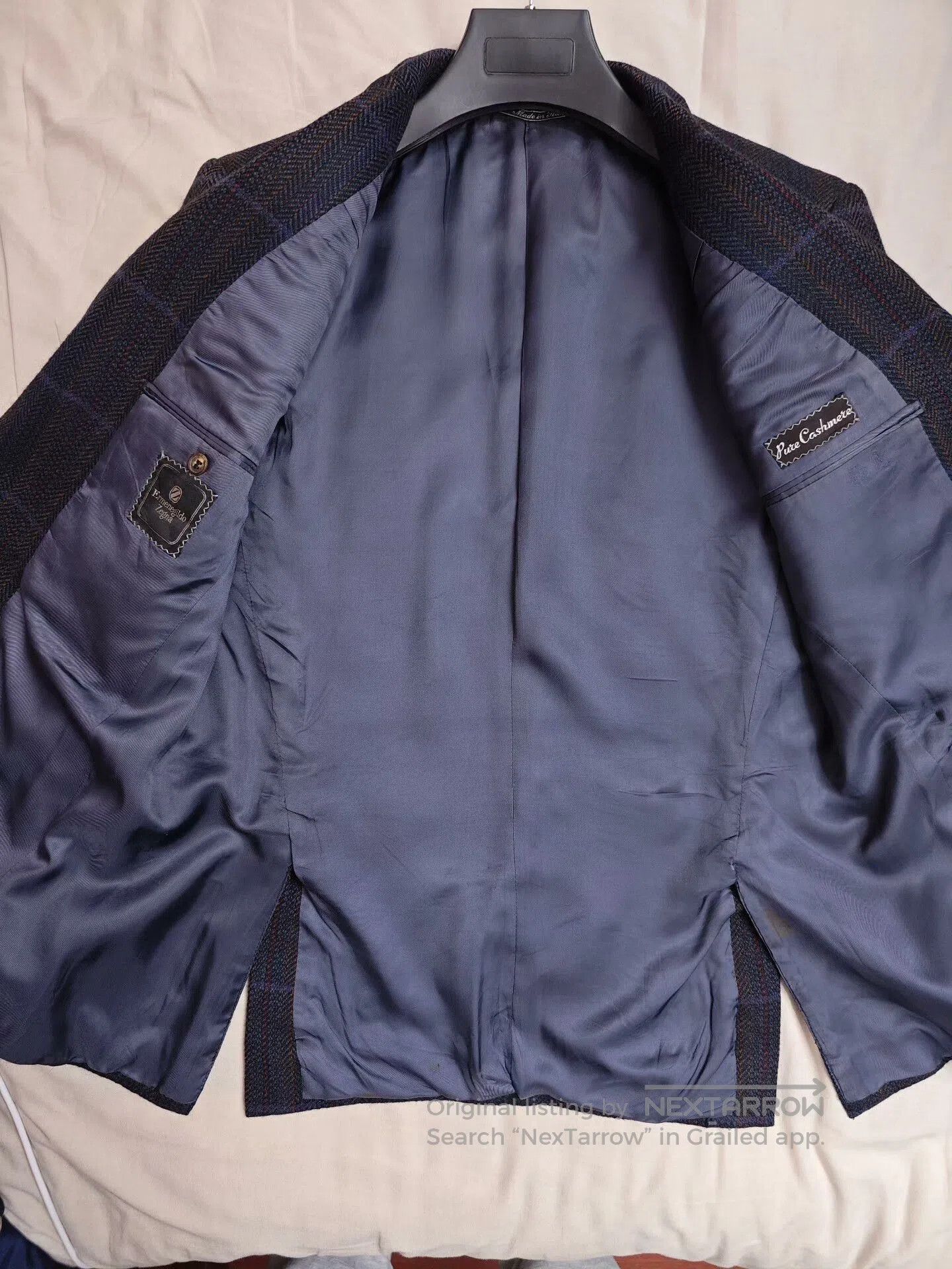 Ermenegildo Zegna Italian Cashmere Blend Sports Jacket. Size US S / EU 44-46 / 1 - 6 Thumbnail